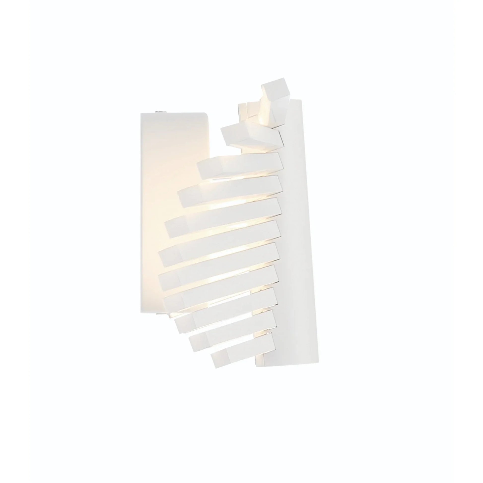 Seraph 25" LED Wall Sconce, White Finish - Bees Lighting