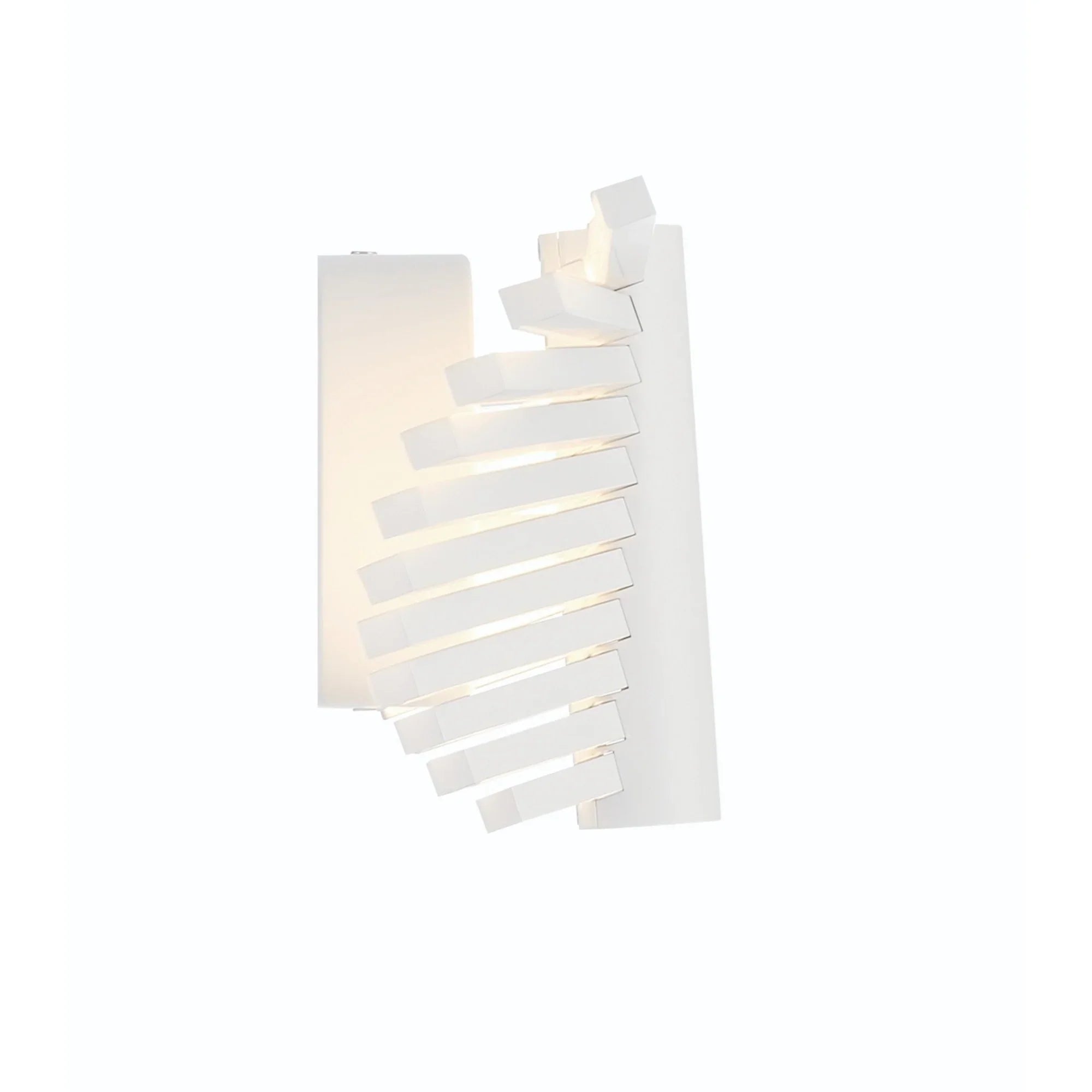 Seraph 25" LED Wall Sconce, White Finish - Bees Lighting