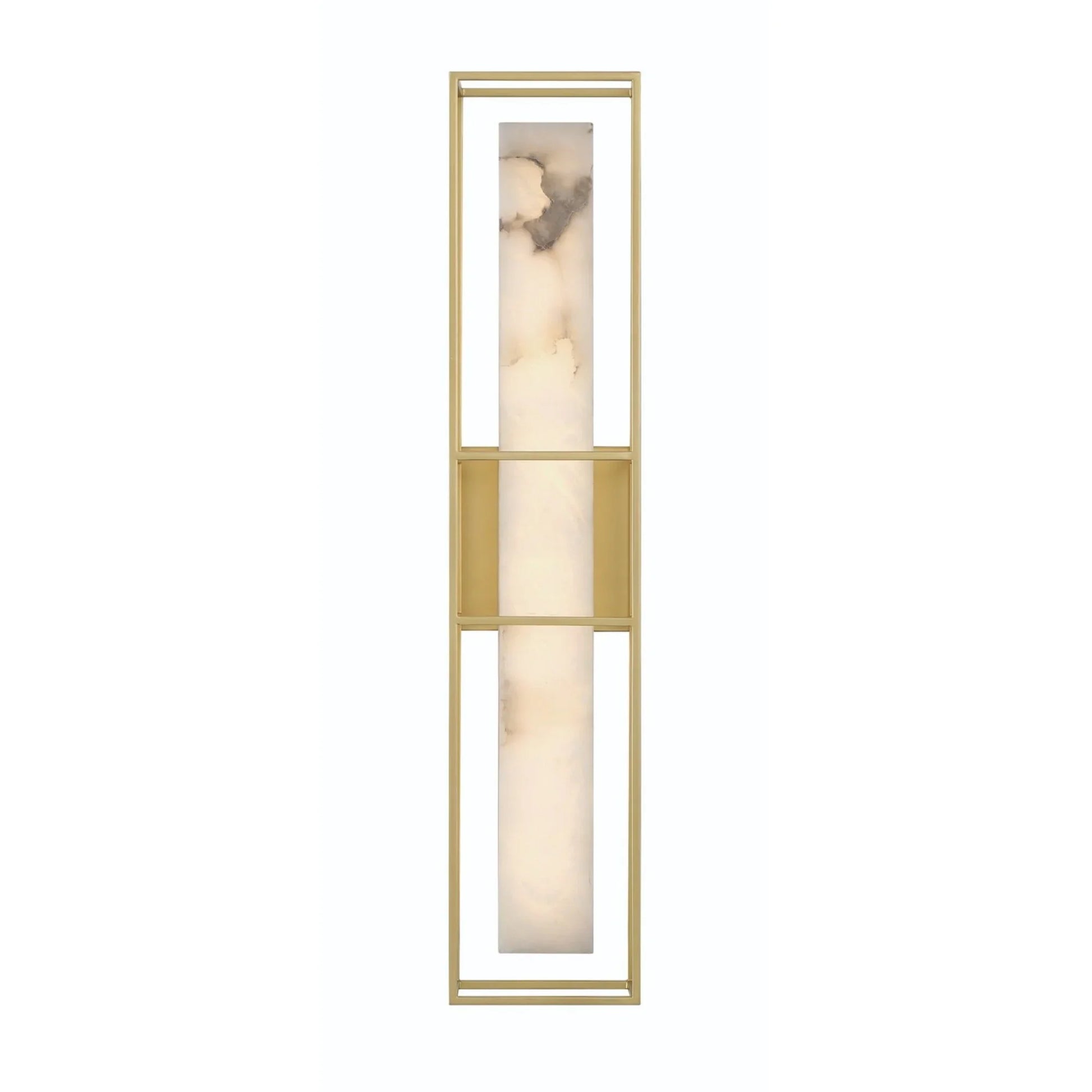 Blakley 24" LED Outdoor Wall Sconce, Gold Finish - Bees Lighting