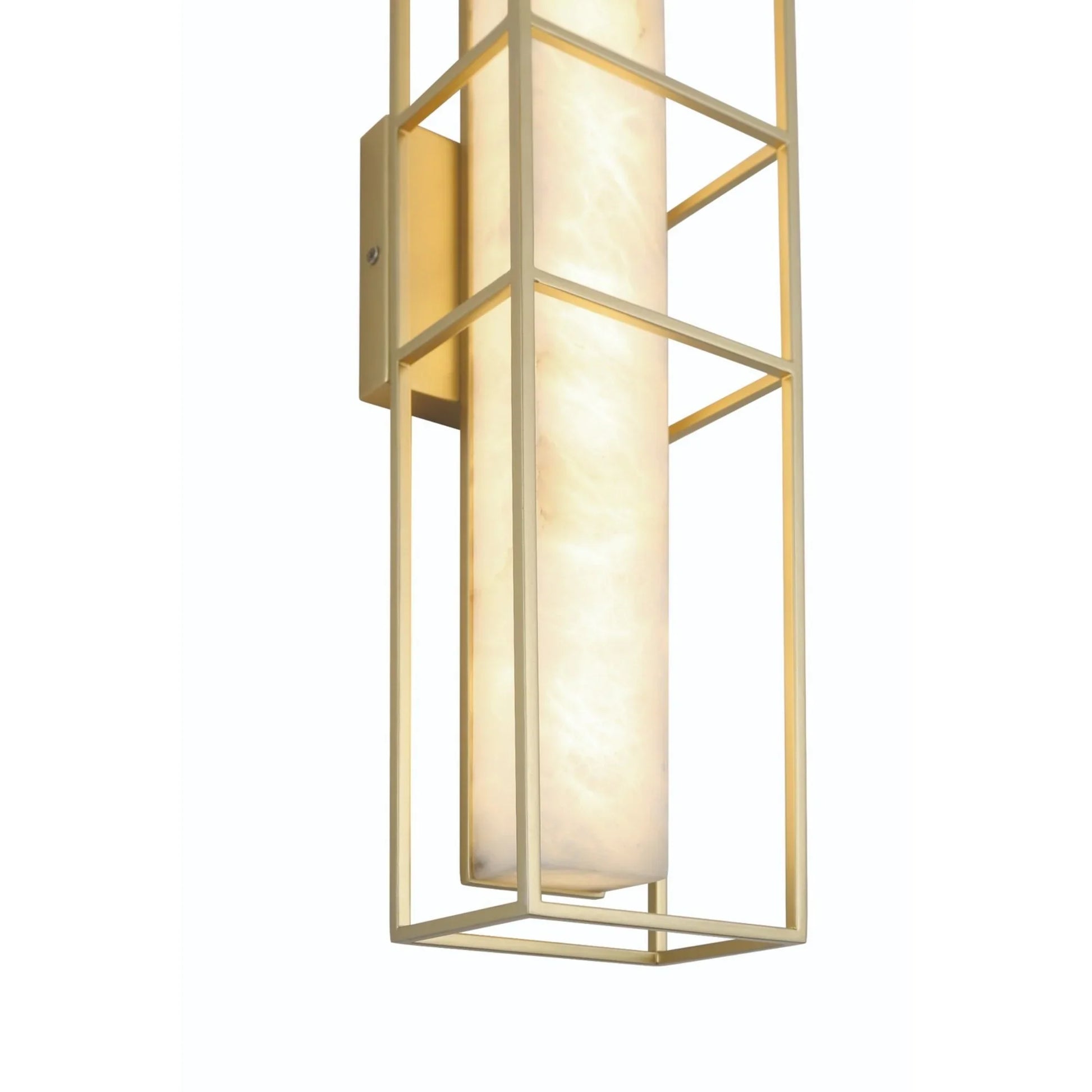 Blakley 24" LED Outdoor Wall Sconce, Gold Finish - Bees Lighting