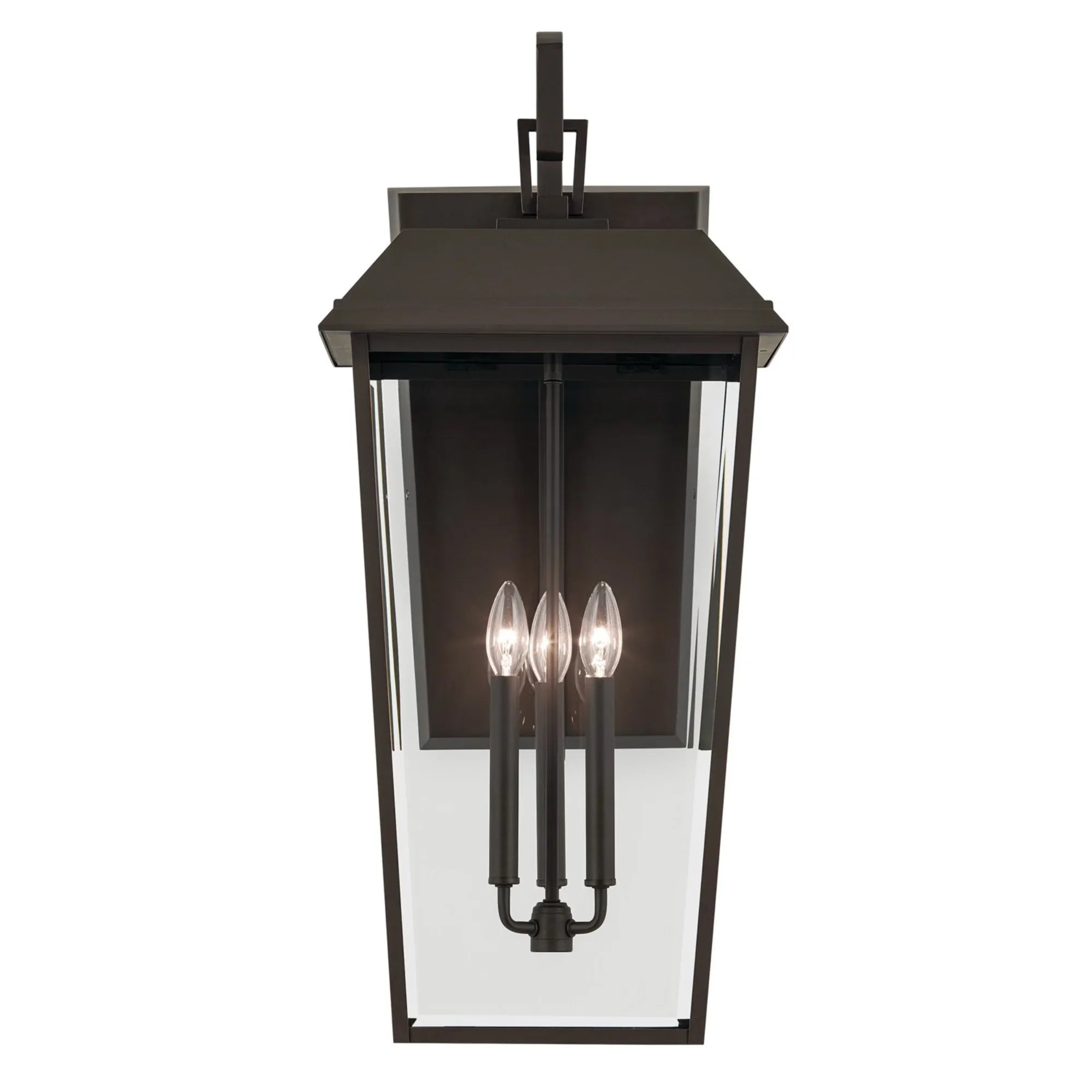 Mathus 30" 3-Light Outdoor Wall Light, Olde Bronze Finish - Bees Lighting
