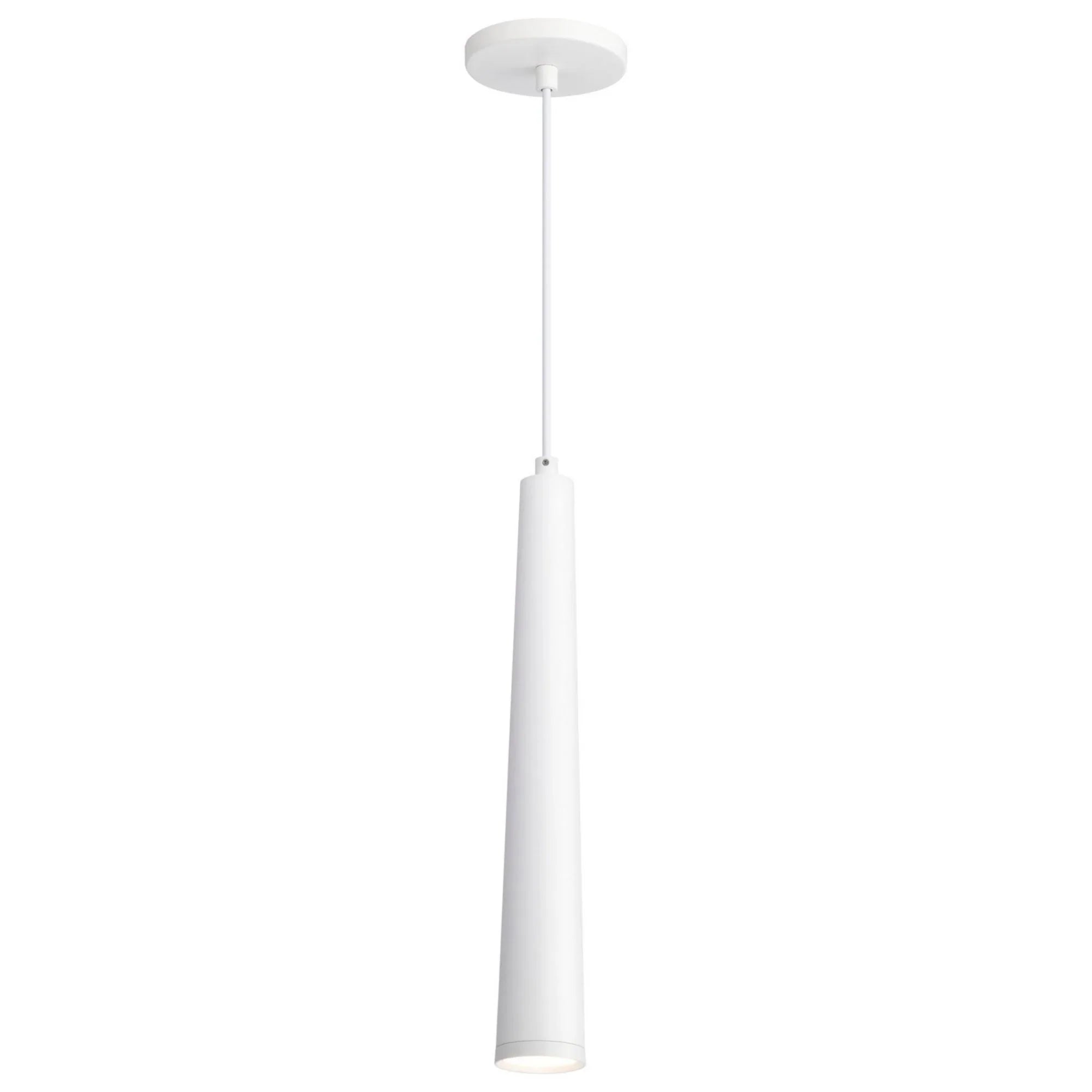 Melrose 16" LED Pendant, Matte White Finish - Bees Lighting