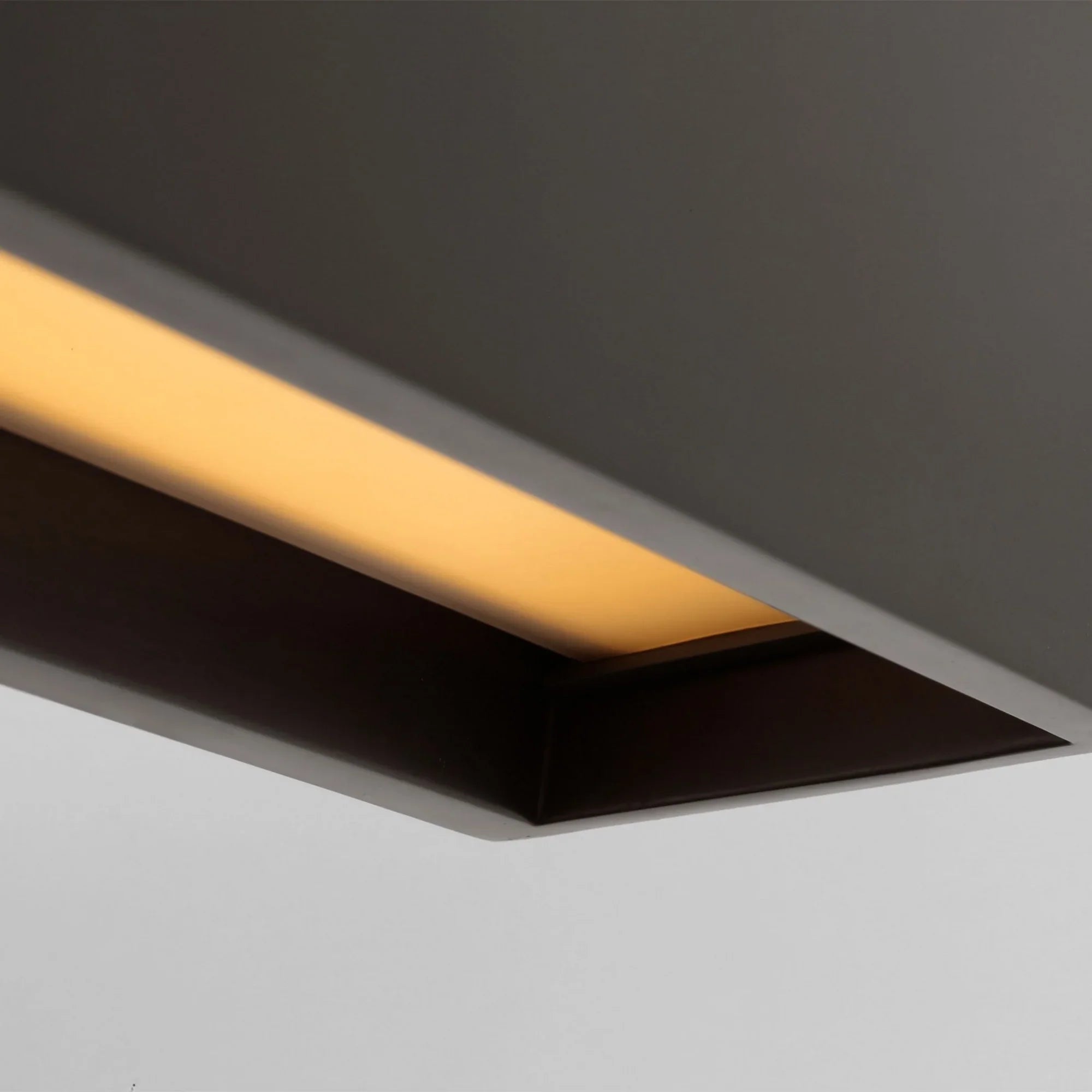 Pench 54" Large Tapered Linear Chandelier, Dark Bronze Finish - Bees Lighting