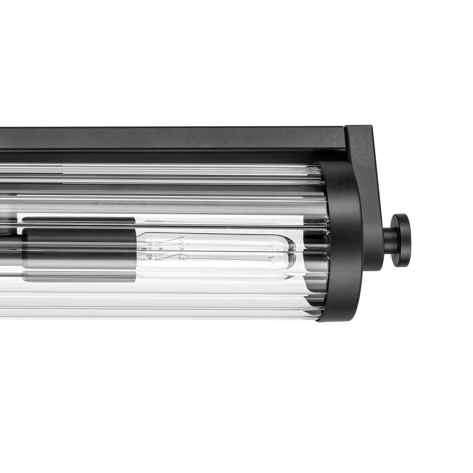 Azores 25" 4-Light Linear Bath, Black Finish - Bees Lighting