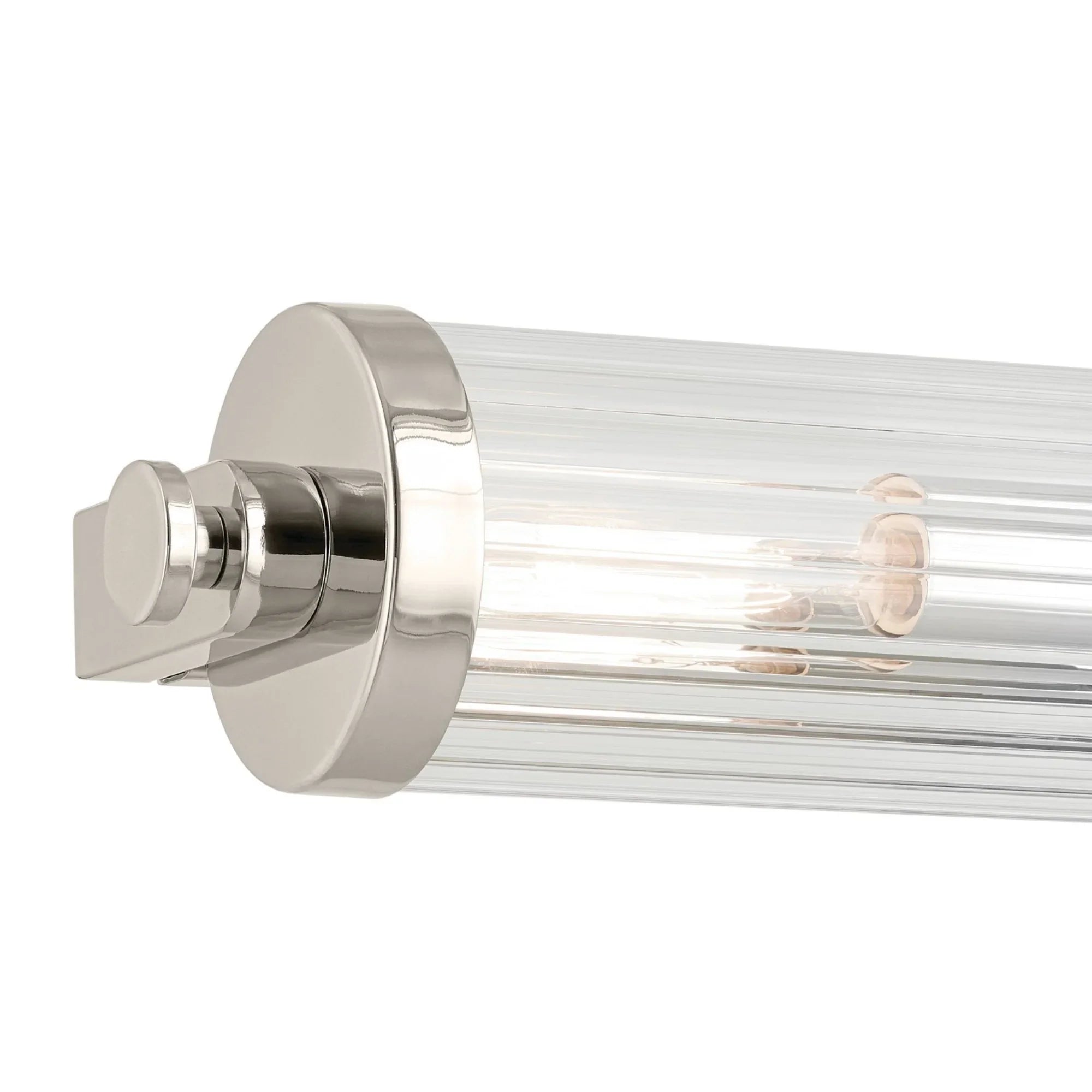 Azores 25" 4-Light Linear Bath, Polished Nickel Finish - Bees Lighting