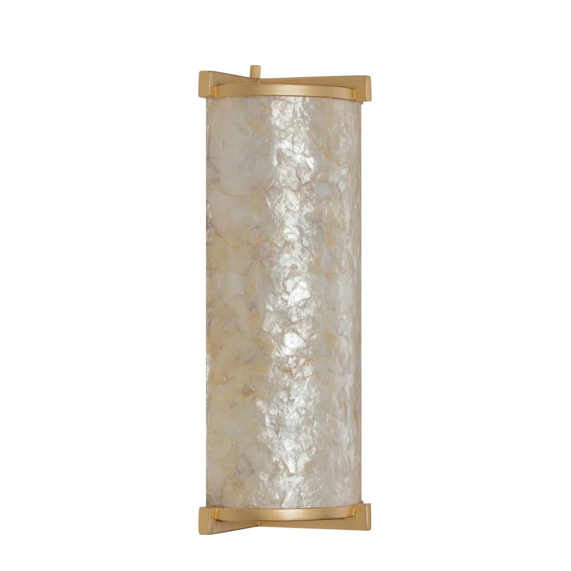 Sommers Bend 14" 2-Light Wall Sconce, Fawn Gold Finish - Bees Lighting