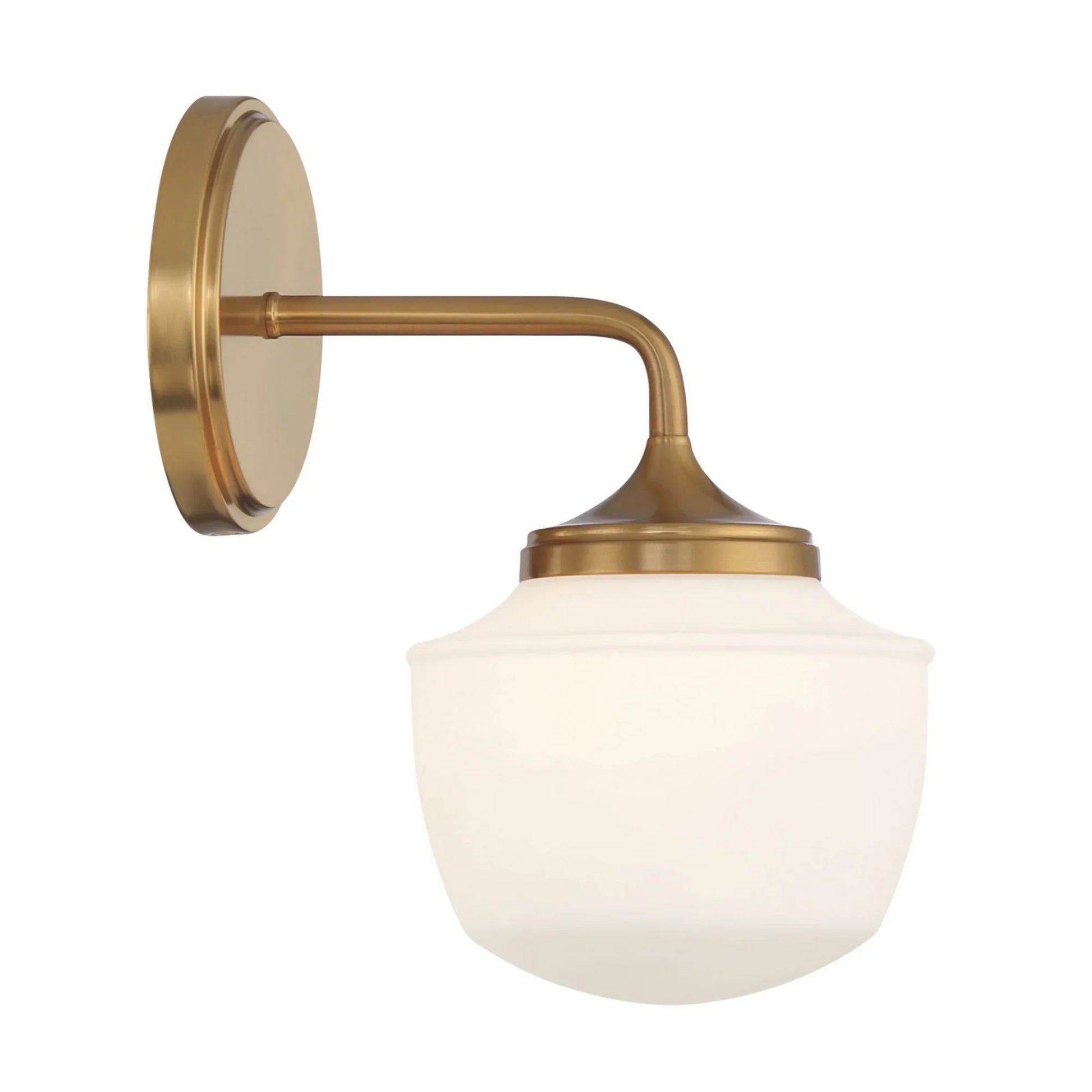 Cornwell 10" Bathroom Vanity Light, Antique Noble Brass Finish - Bees Lighting