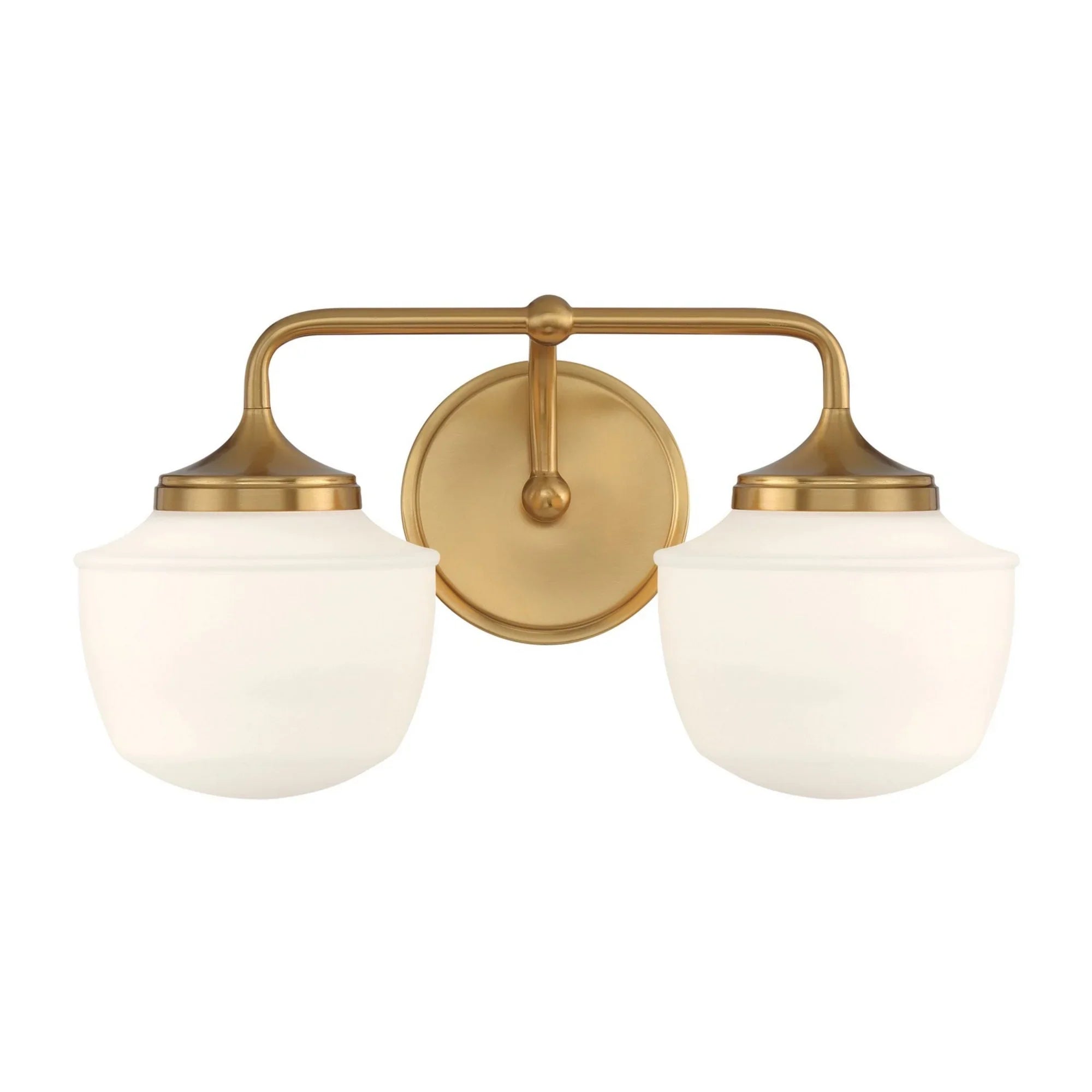 Cornwell 16" 2-Light Bath Vanity, Antique Noble Brass Finish - Bees Lighting