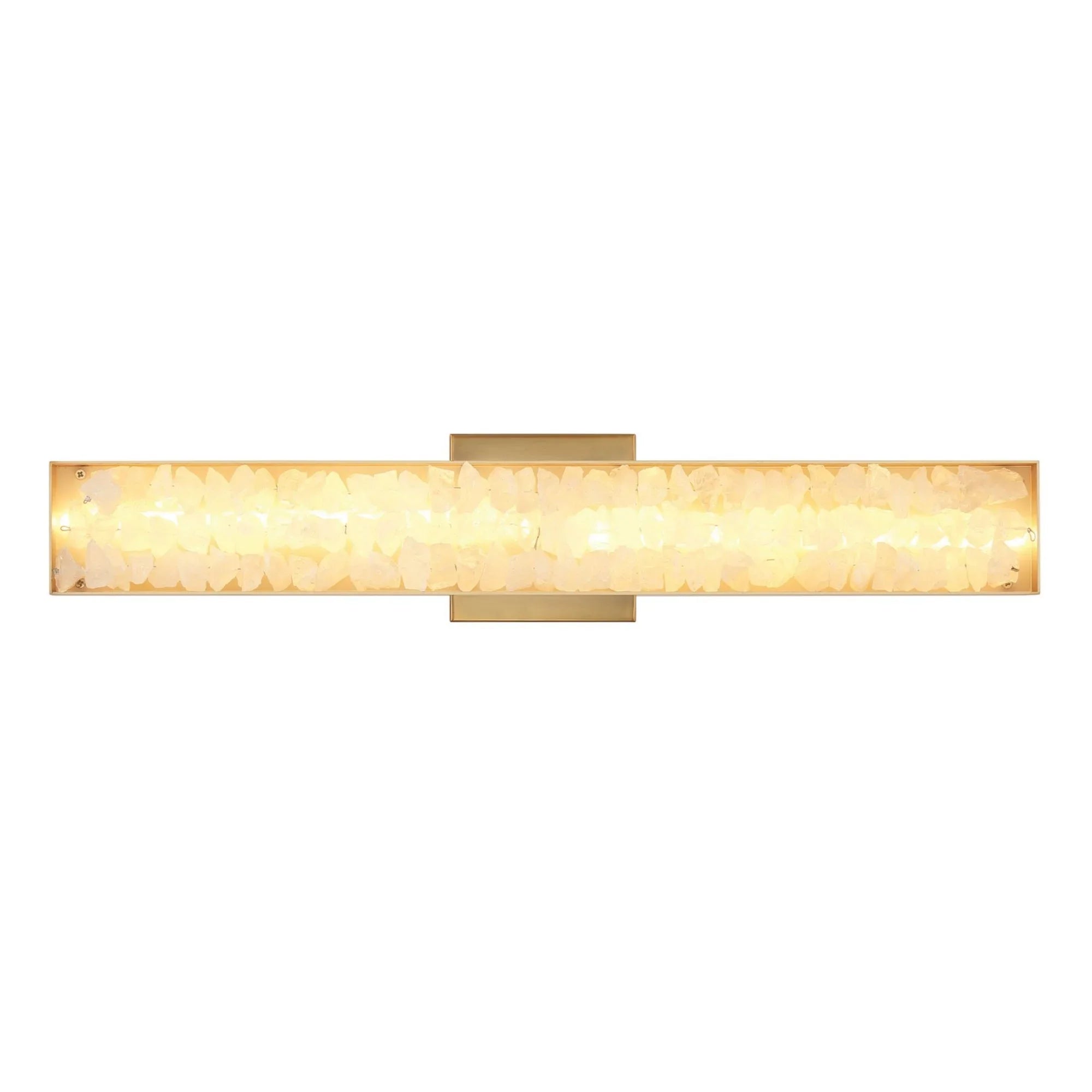 Divinely 25" LED Wall Sconce, Celeste Brass Finish - Bees Lighting