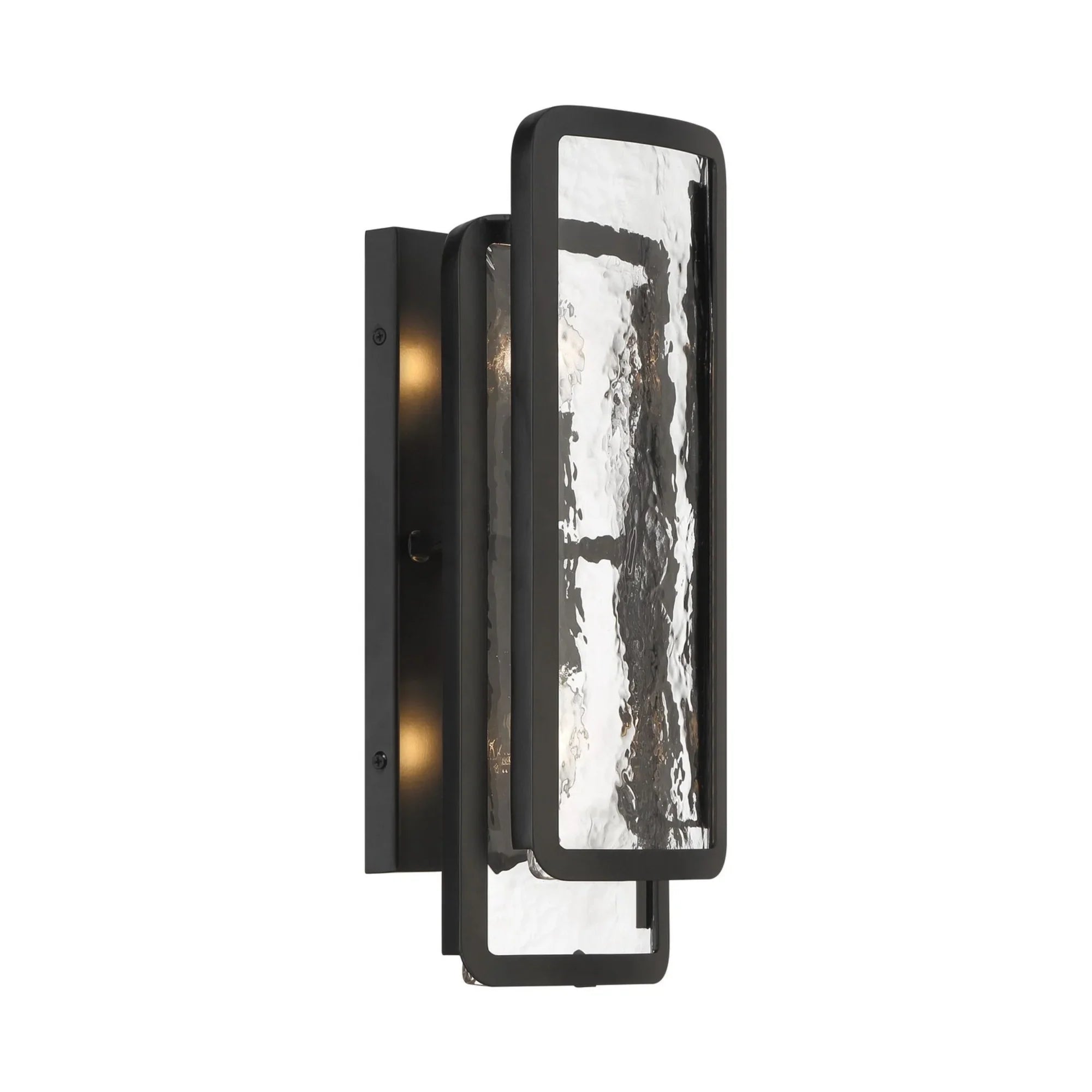 Bella Collina 16" 2-Light Wall Sconce, Coal Finish - Bees Lighting
