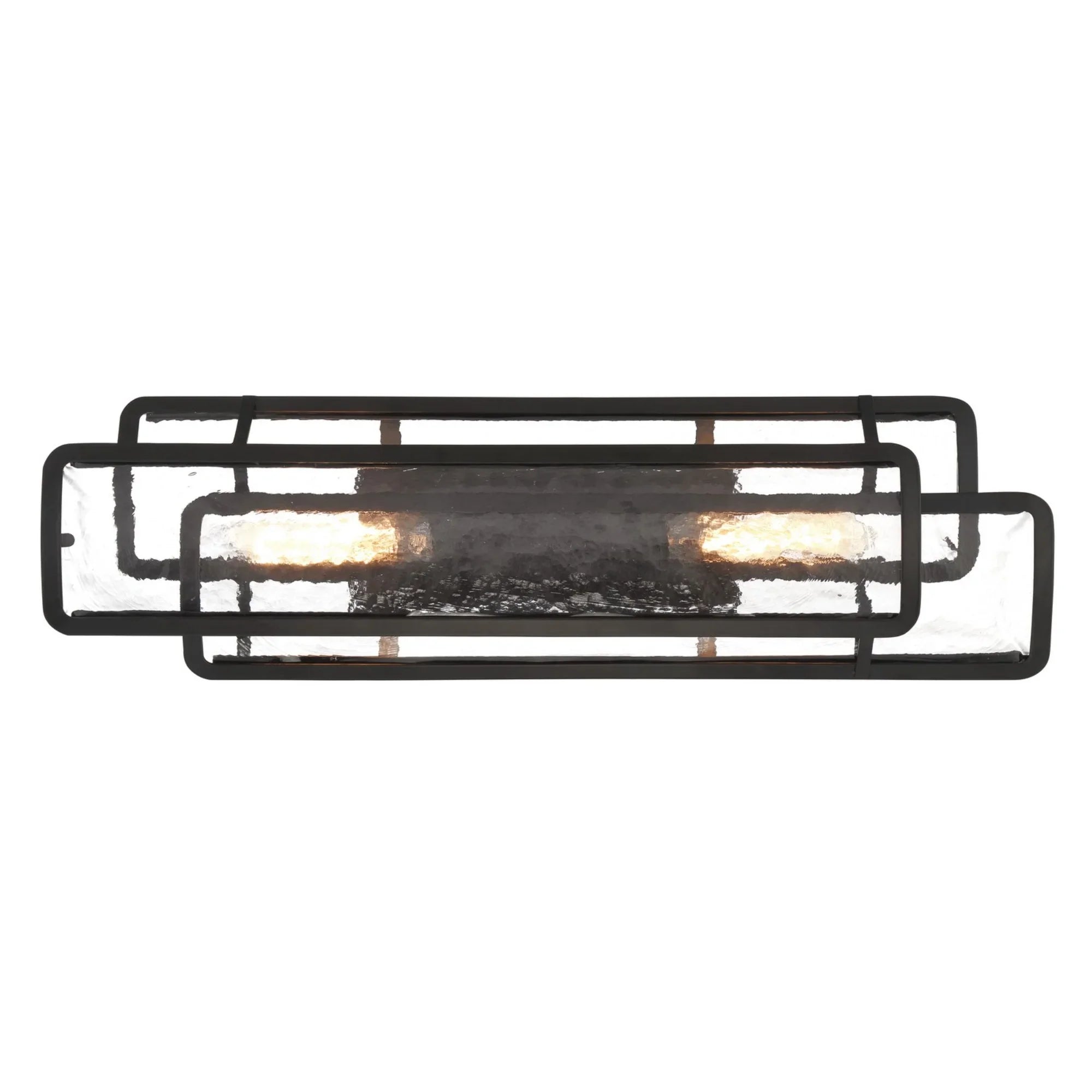 Bella Collina 30" 4-Light Bath Vanity, Coal Finish - Bees Lighting