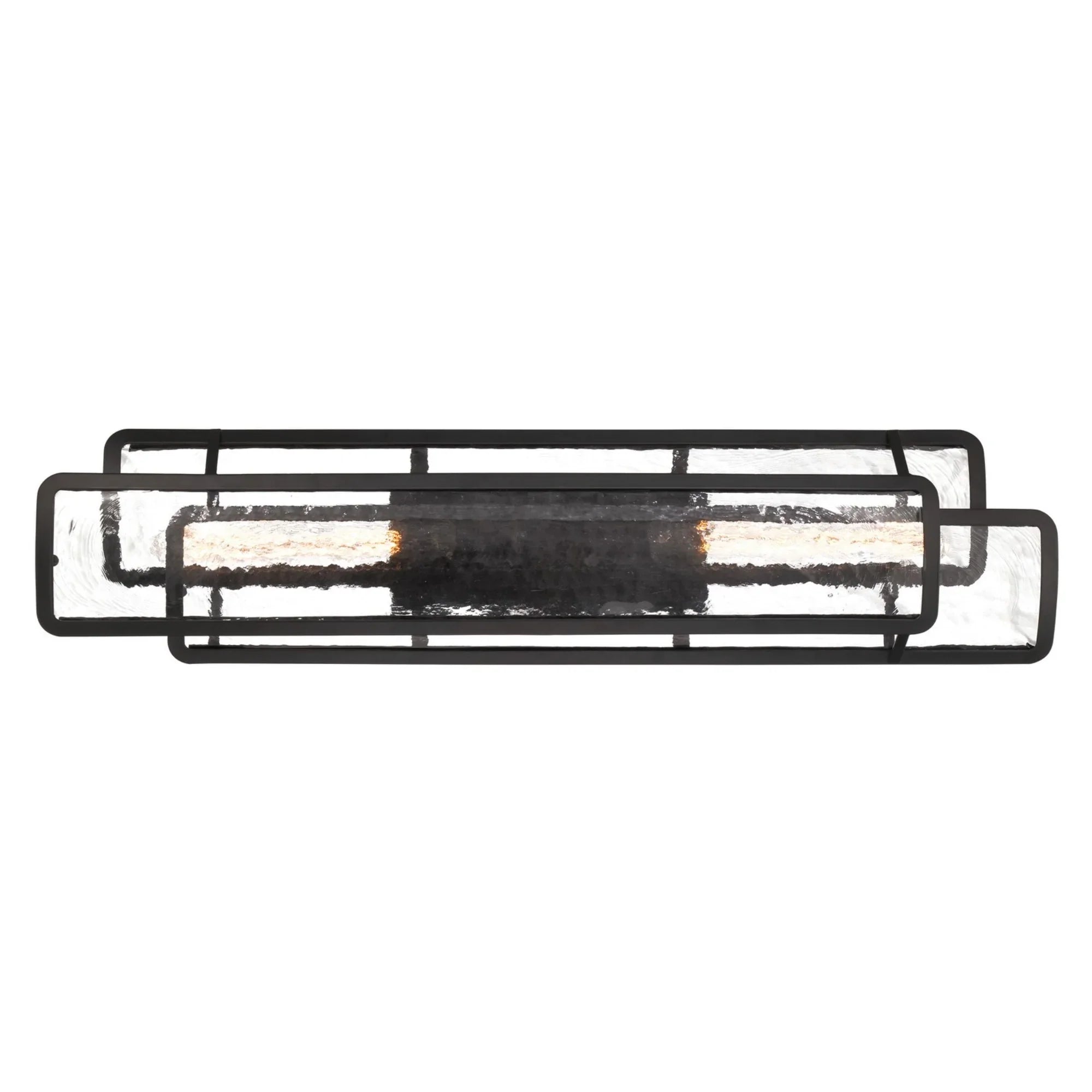 Bella Collina 36" 4-Light Bath Vanity, Coal Finish - Bees Lighting