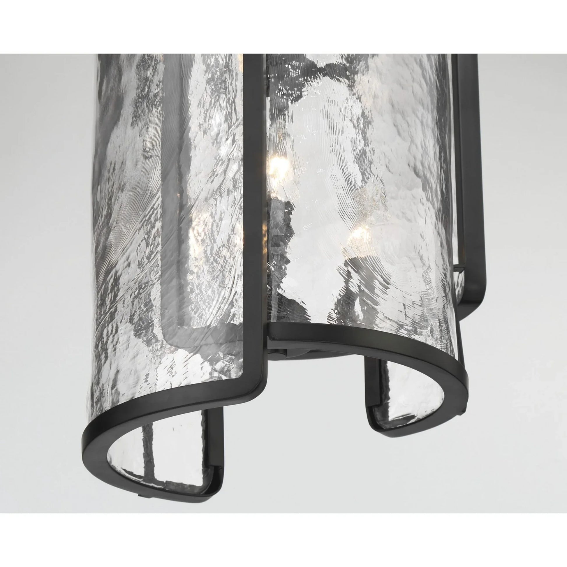 Bella Collina 14" 6-Light Foyer Pendant, Coal Finish - Bees Lighting