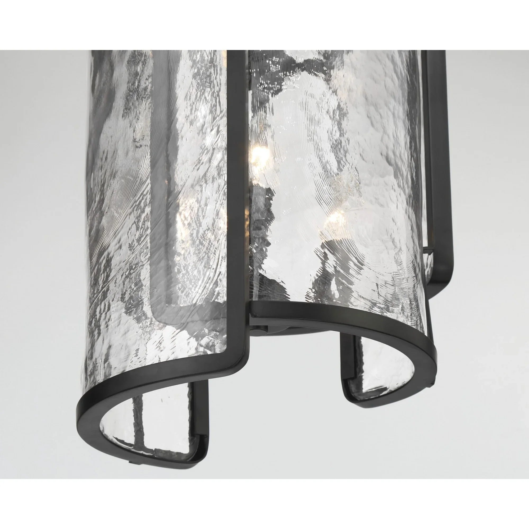 Bella Collina 14" 6-Light Foyer Pendant, Coal Finish - Bees Lighting