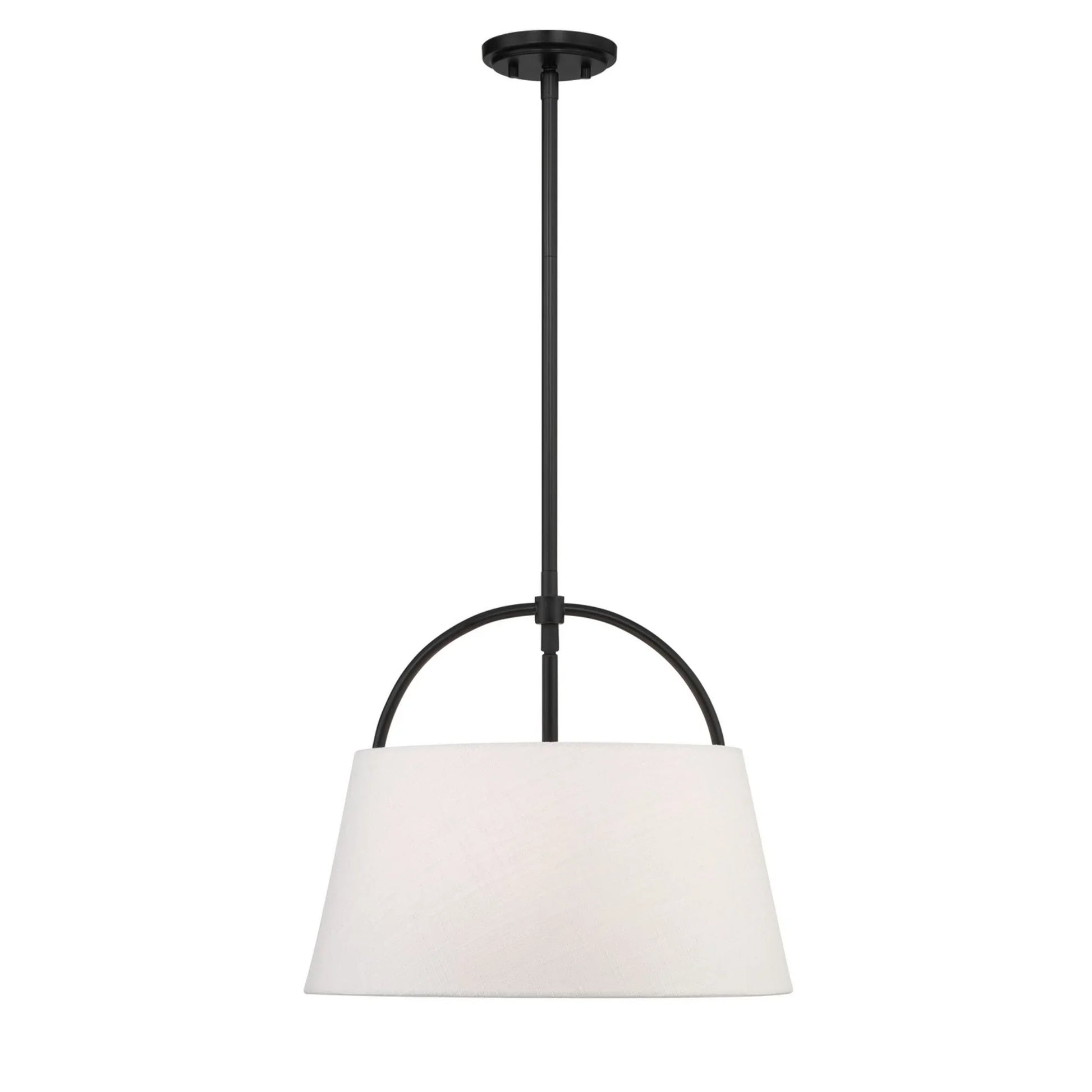 Headington 18" 3-Light Pendant, Coal Finish - Bees Lighting