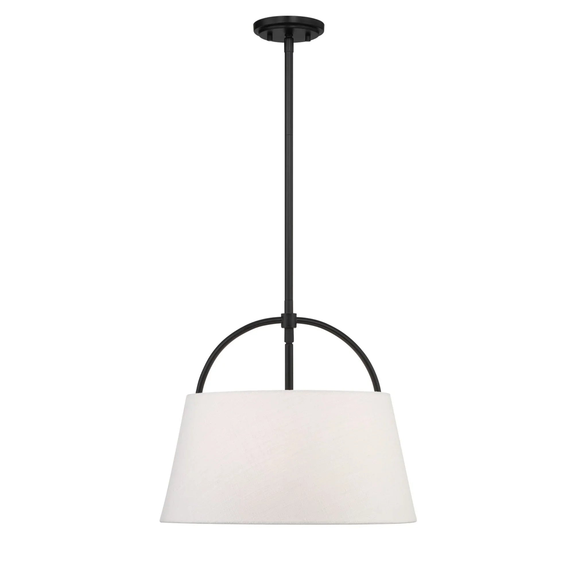 Headington 18" 3-Light Pendant, Coal Finish - Bees Lighting