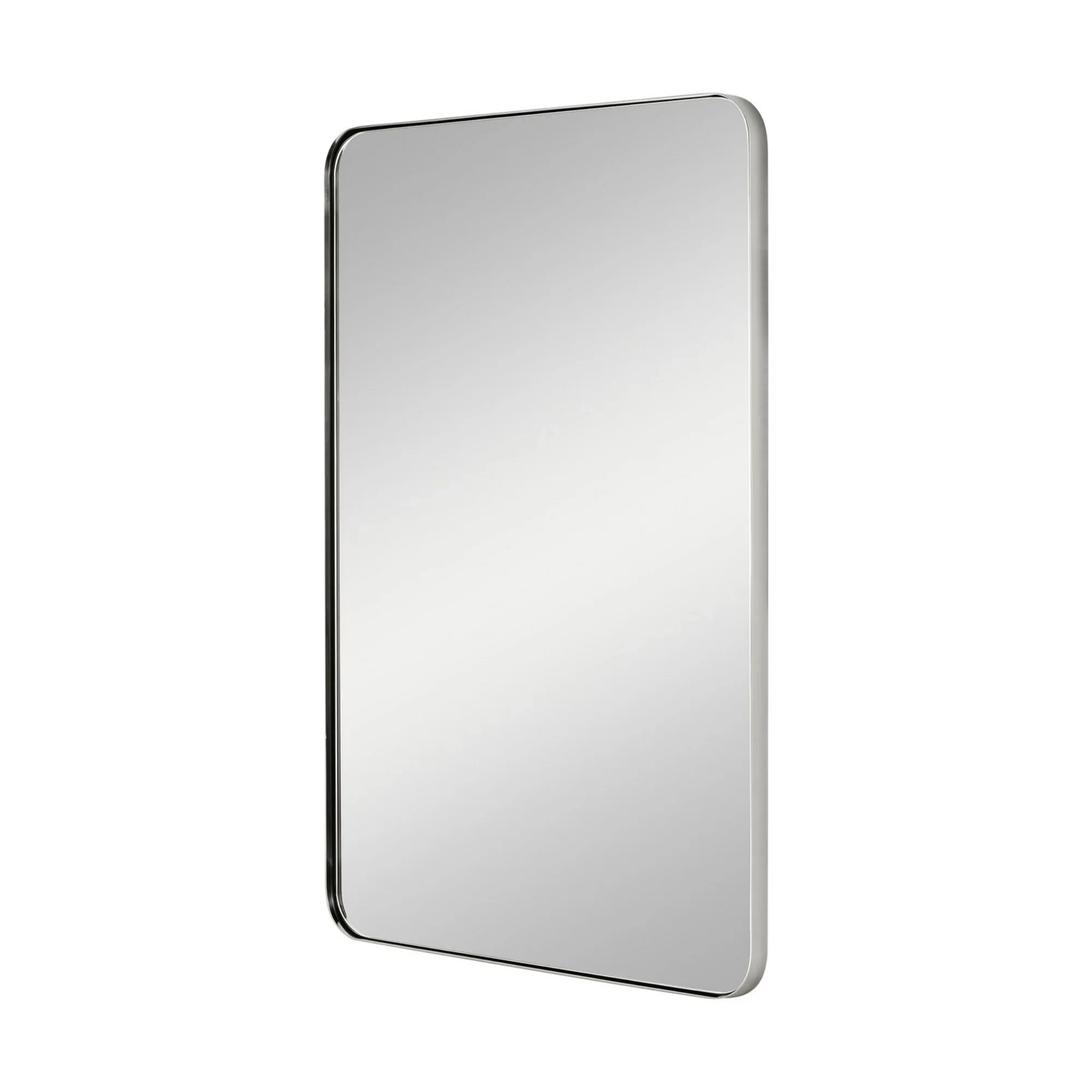 Planer 24" x 36" Medium Rectangular Mirror, Polished Nickel Finish - Bees Lighting