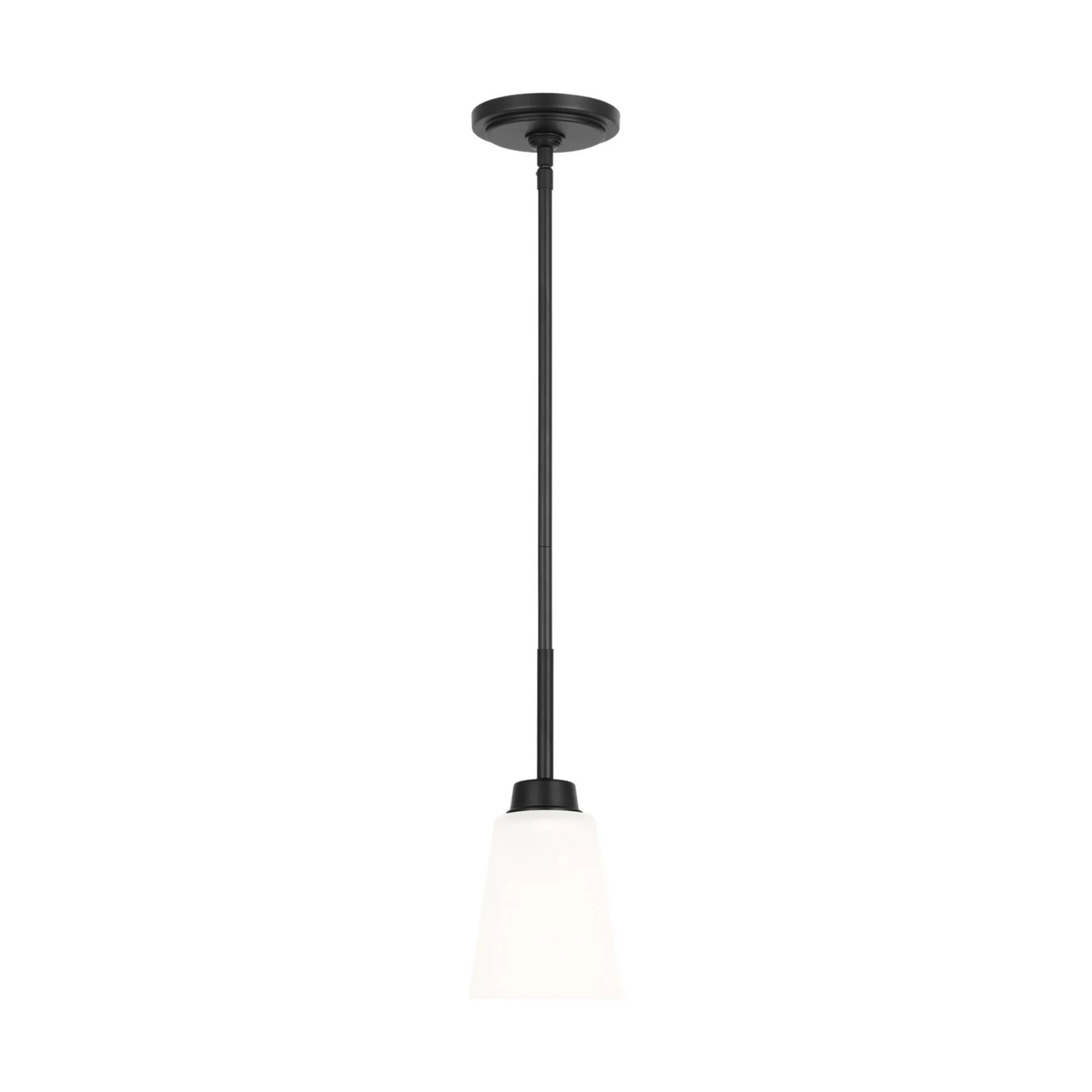 Kerrville 4" Mini Pendant, Midnight Black Finish - Bees Lighting