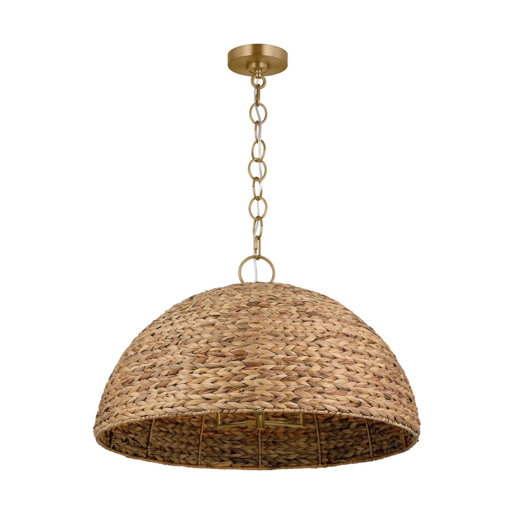 Cay 36" X-Large Pendant, Burnished Brass Finish - Bees Lighting