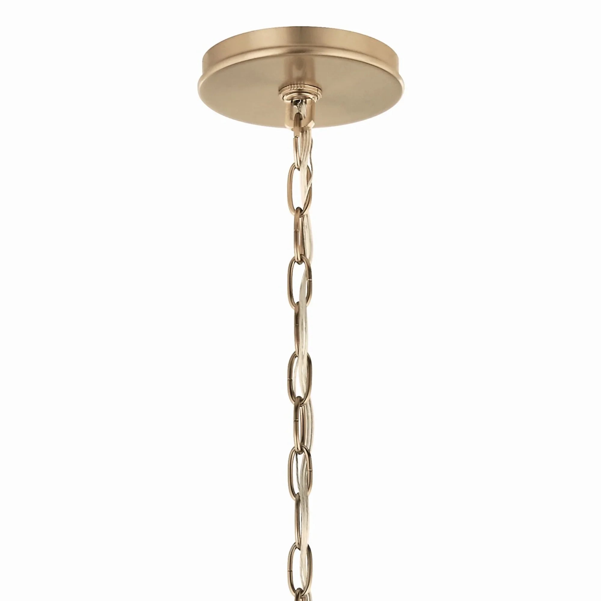 Malene 32" 6-Light Chandelier, Champagne Bronze Finish - Bees Lighting