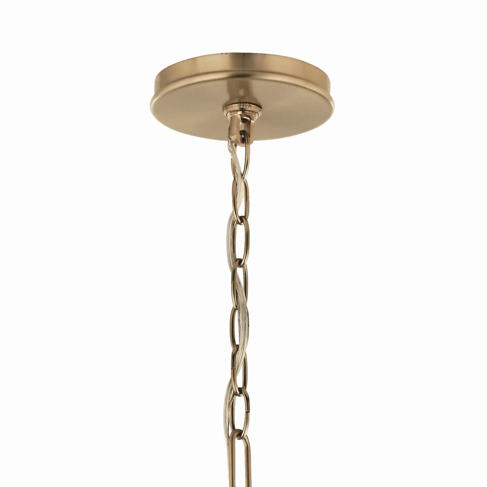 Malene 52" 8-Light Chandelier, Champagne Bronze Finish - Bees Lighting