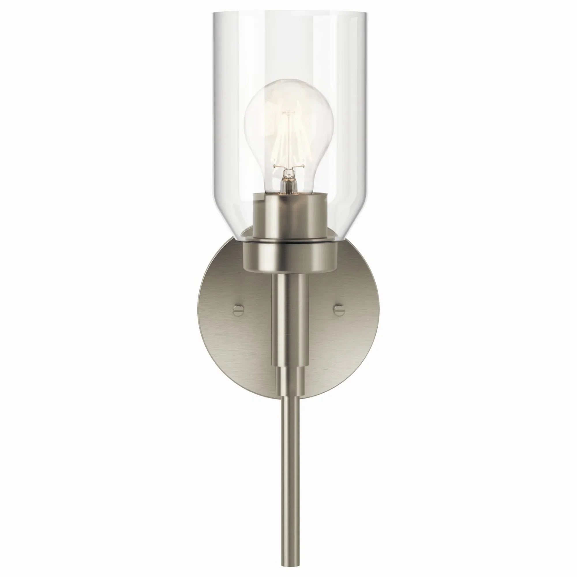 Madden 5" Wall Sconce, Brushed Nickel Finish - Bees Lighting