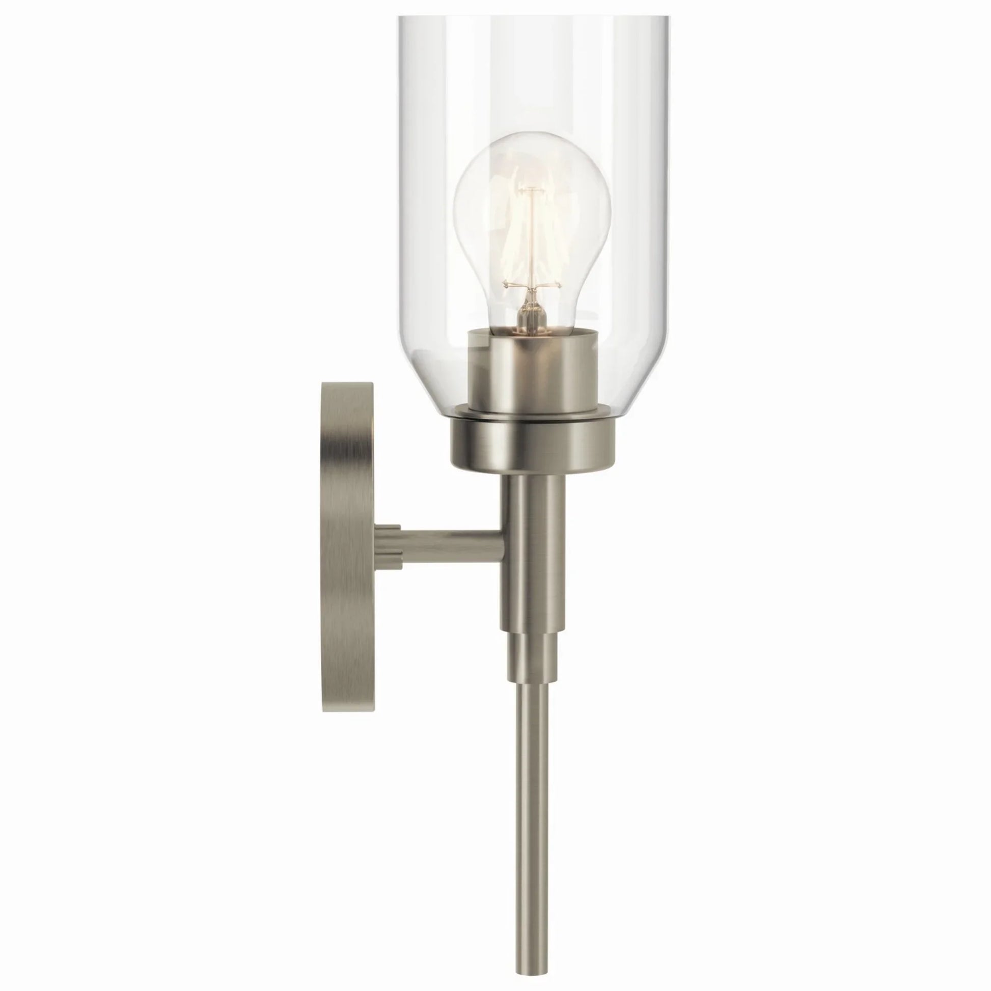 Madden 5" Wall Sconce, Brushed Nickel Finish - Bees Lighting