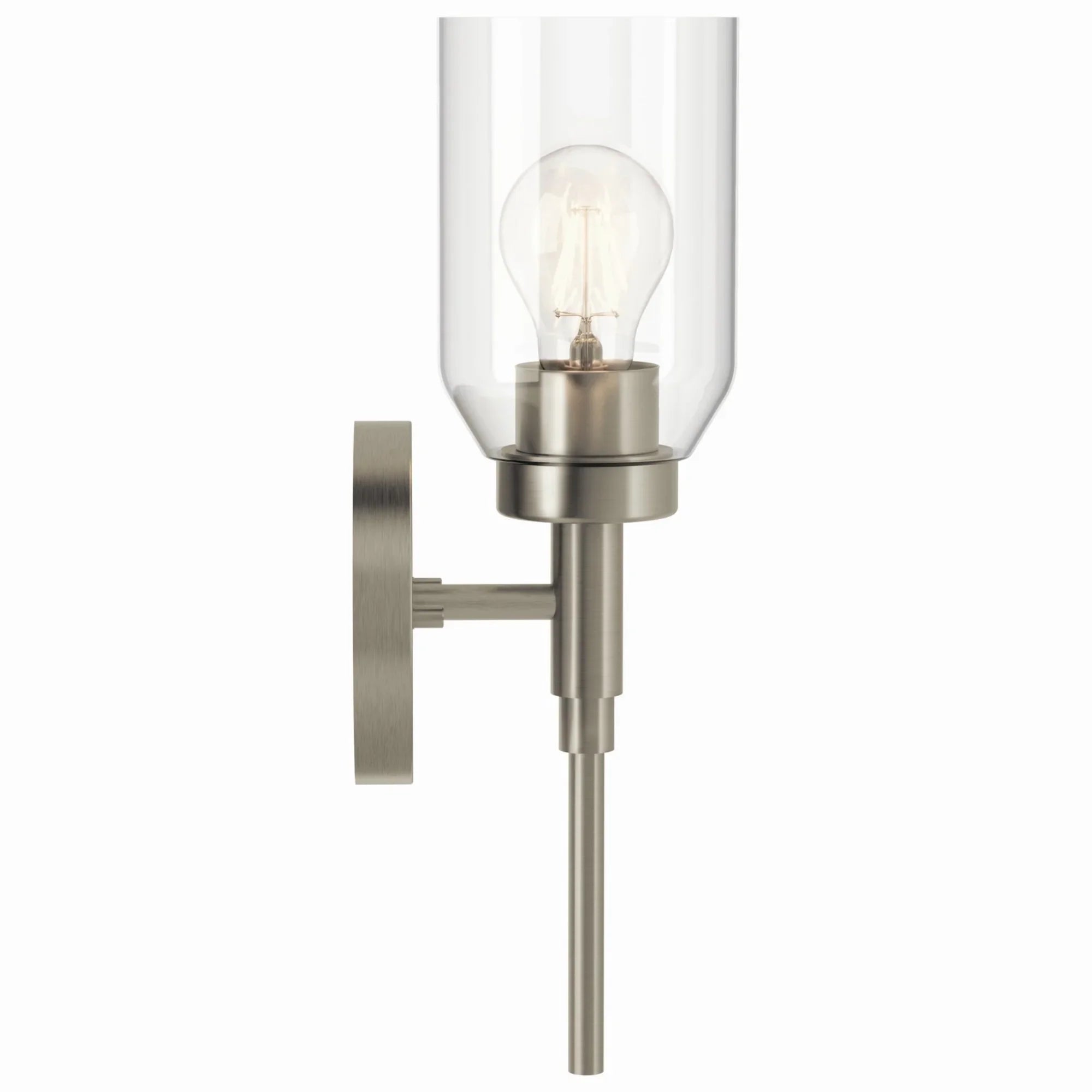 Madden 5" Wall Sconce, Brushed Nickel Finish - Bees Lighting