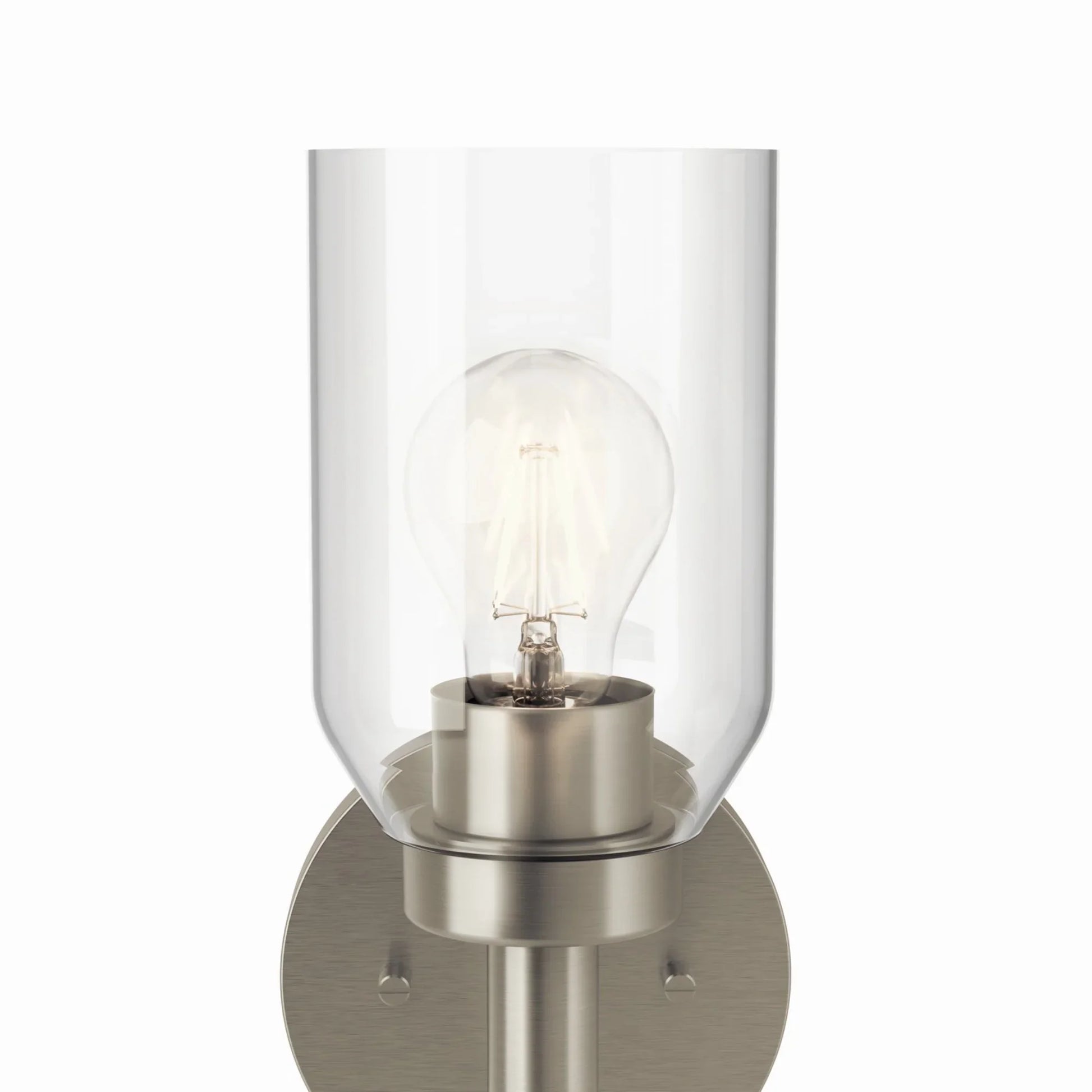 Madden 5" Wall Sconce, Brushed Nickel Finish - Bees Lighting