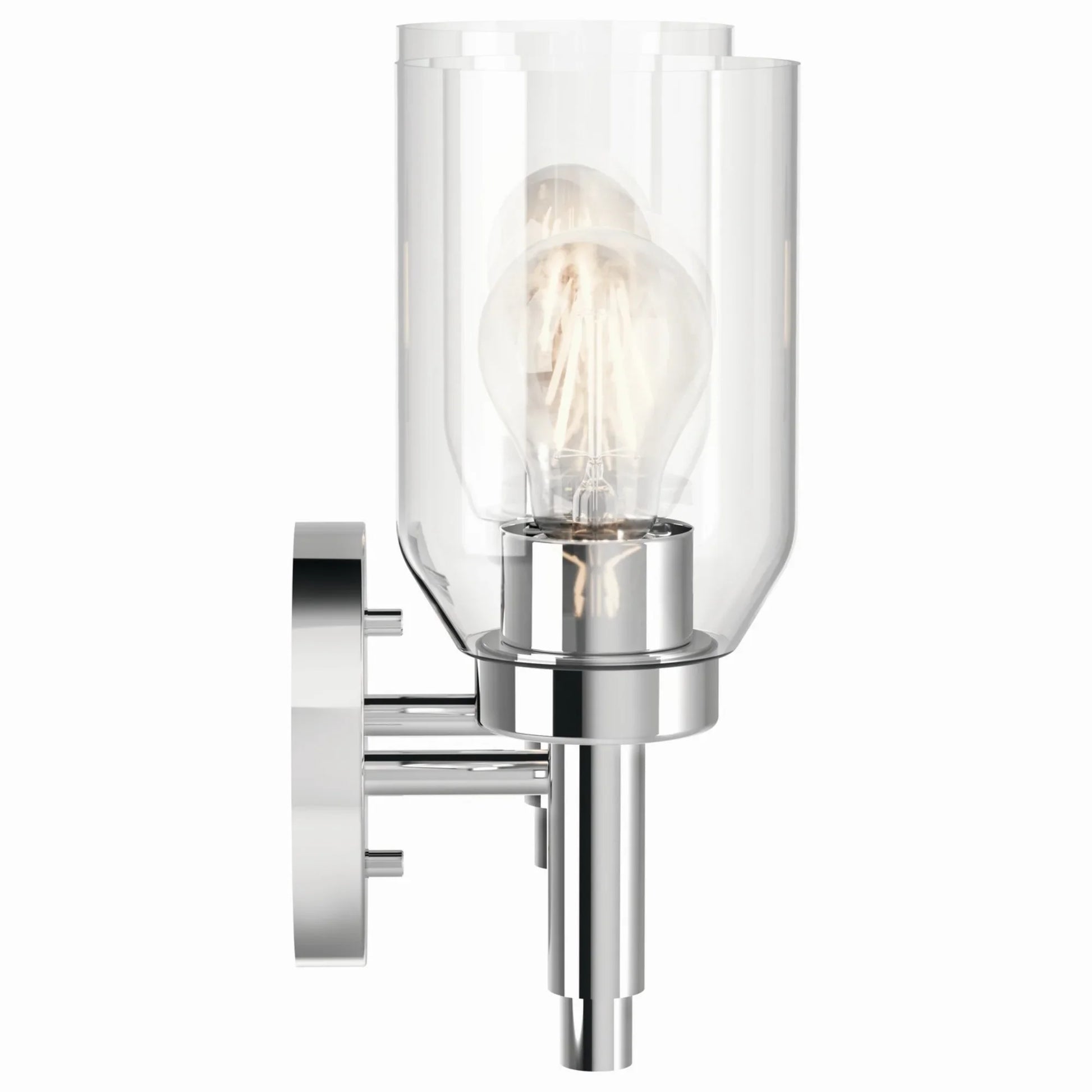 Madden 14" 2-Light Vanity Light, Chrome Finish - Bees Lighting