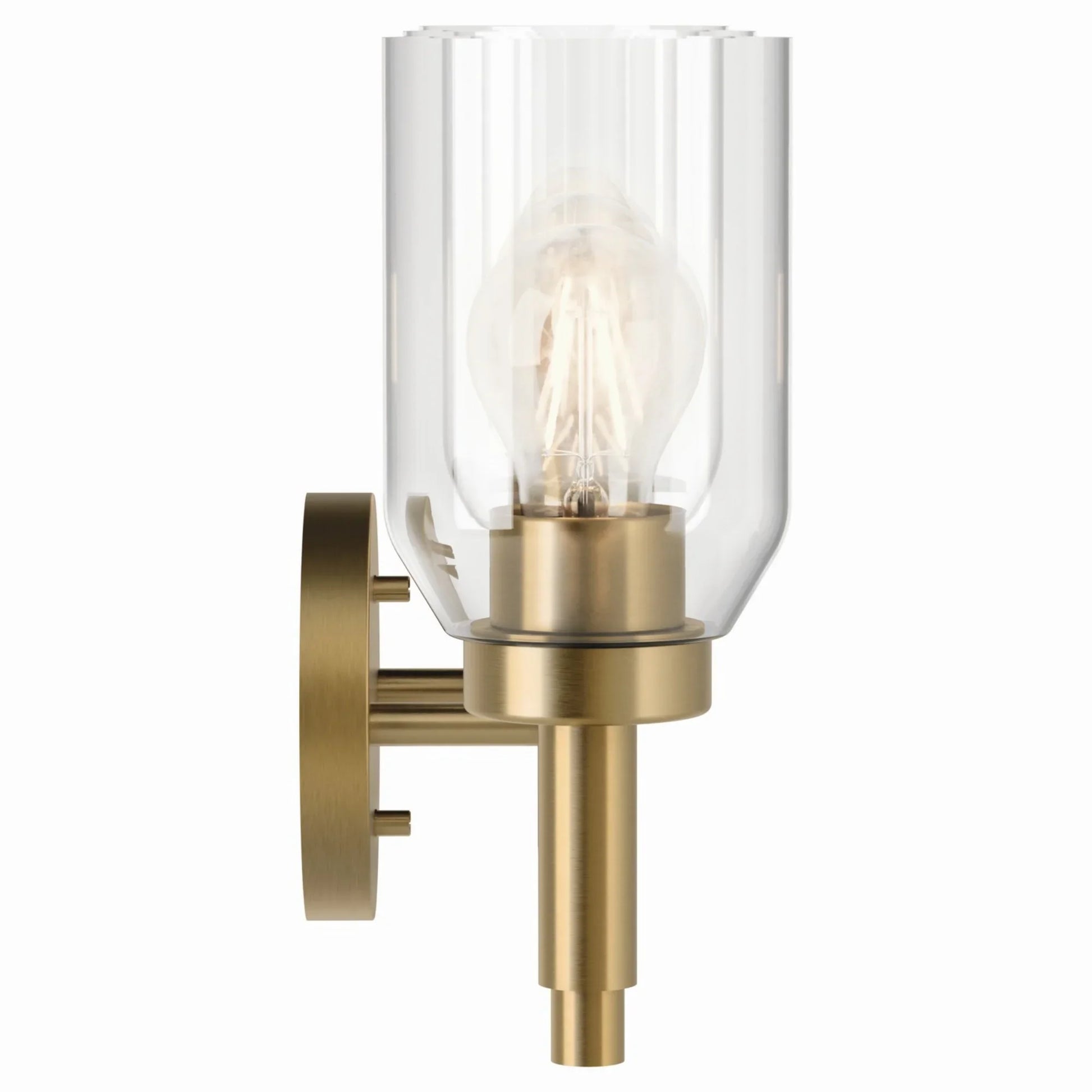 Madden 24" 3-Light Vanity Light, Champagne Bronze Finish - Bees Lighting