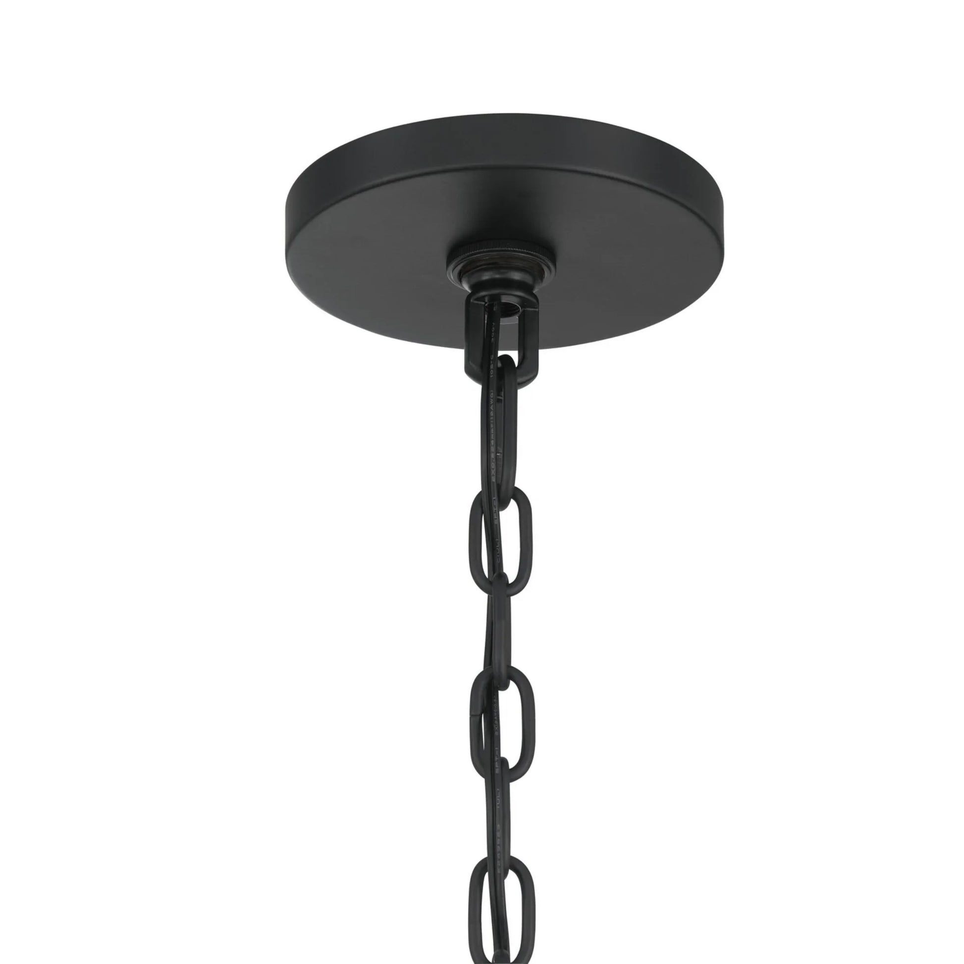 Dutton 44" 18-Light 2-Tier Chandelier, Coal Finish - Bees Lighting