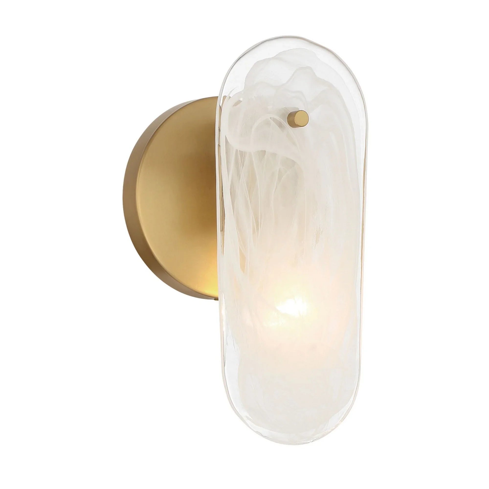 Oldmill 10" Wall Sconce, Legacy Brass Finish - Bees Lighting
