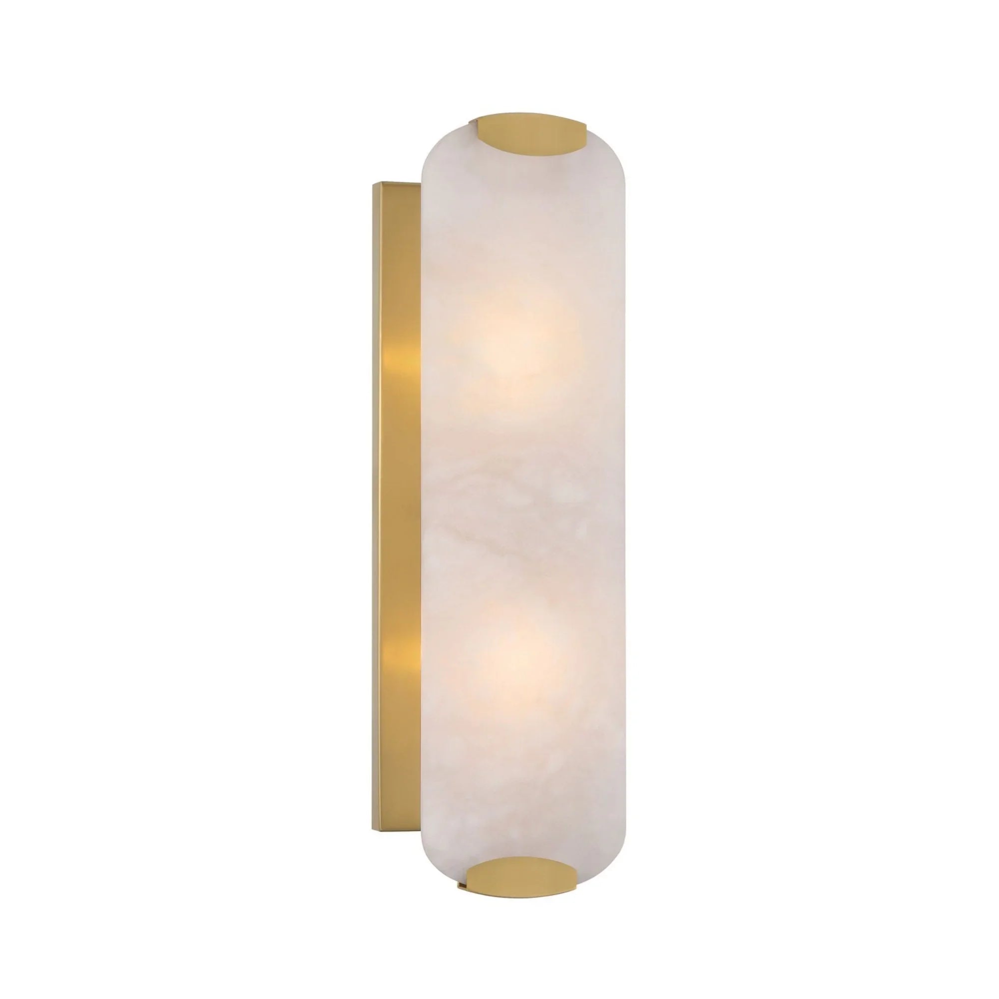 Glowstone 18" 2-Light Wall Sconce, Legacy Brass Finish - Bees Lighting