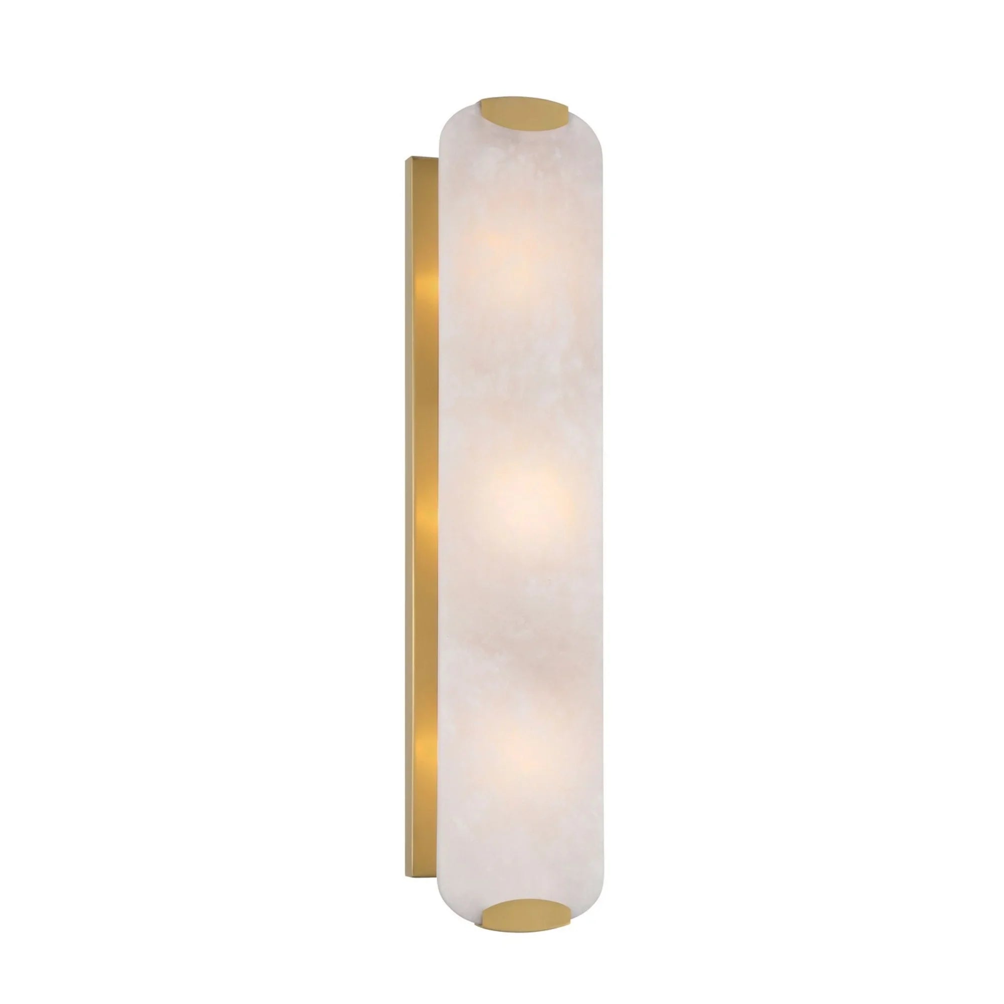 Glowstone 24" 3-Light Wall Sconce, Legacy Brass Finish - Bees Lighting