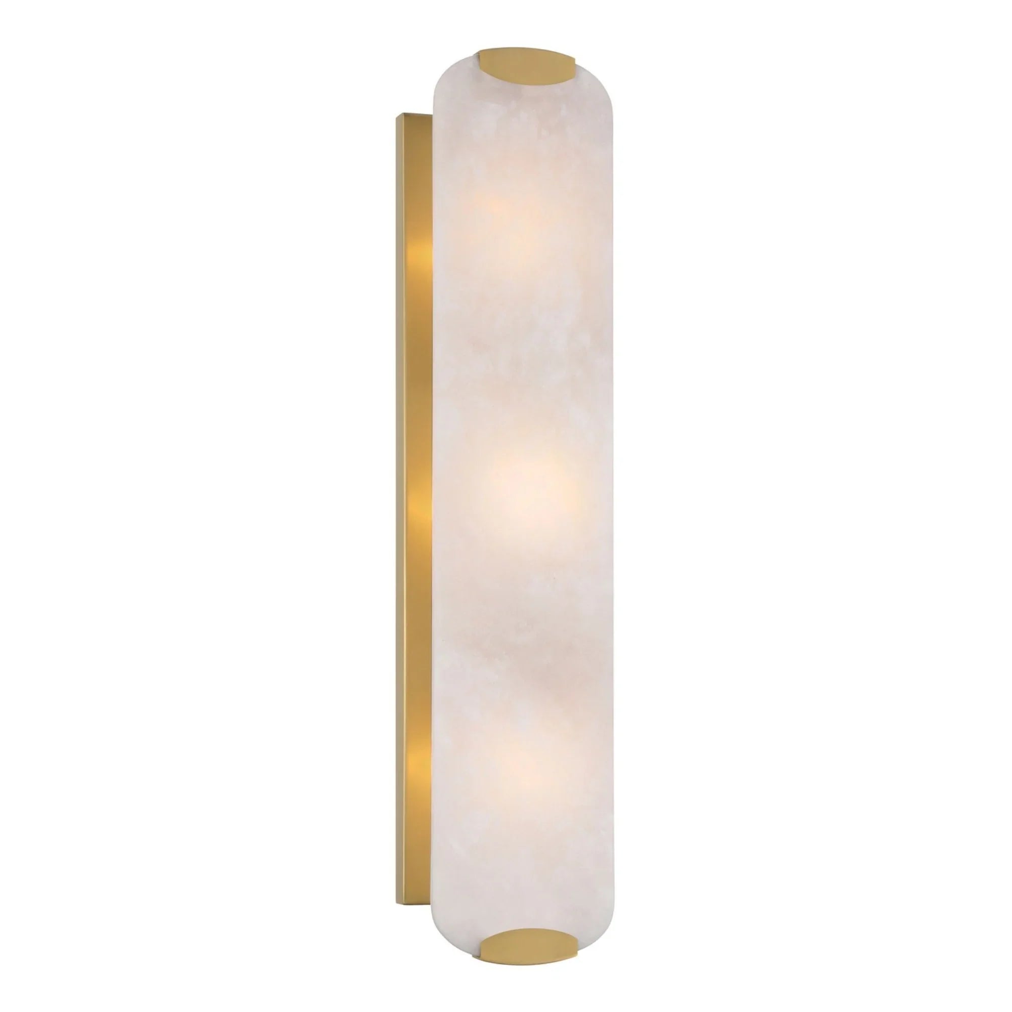 Glowstone 24" 3-Light Wall Sconce, Legacy Brass Finish - Bees Lighting