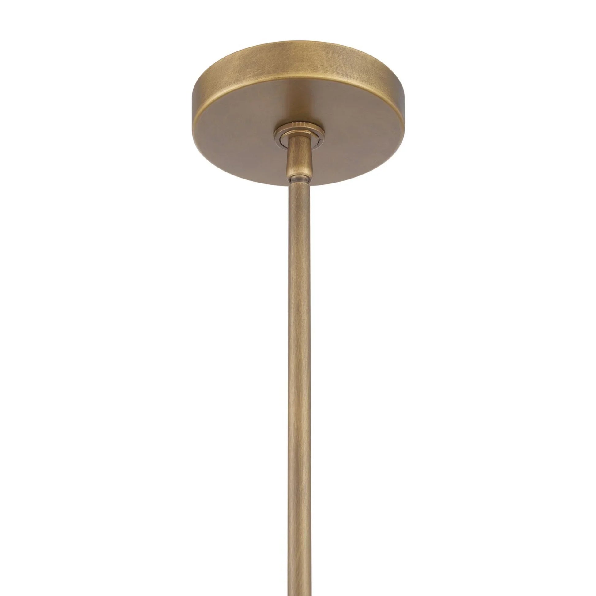 York 16" Pendant, Natural Brass Finish - Bees Lighting