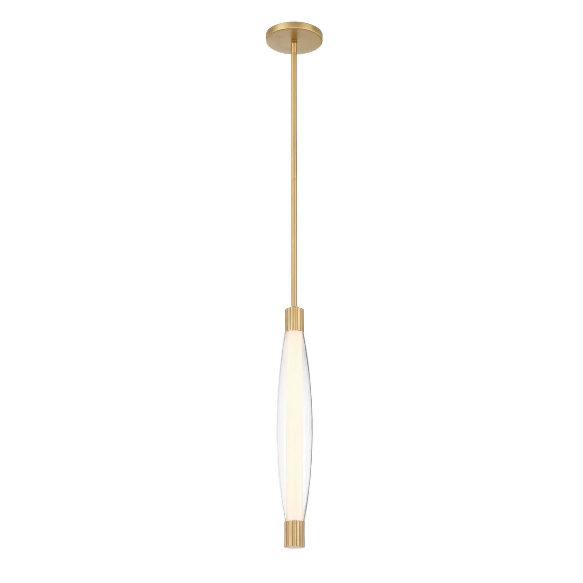 Verto 3" LED Pendant, Legacy Brass Finish - Bees Lighting