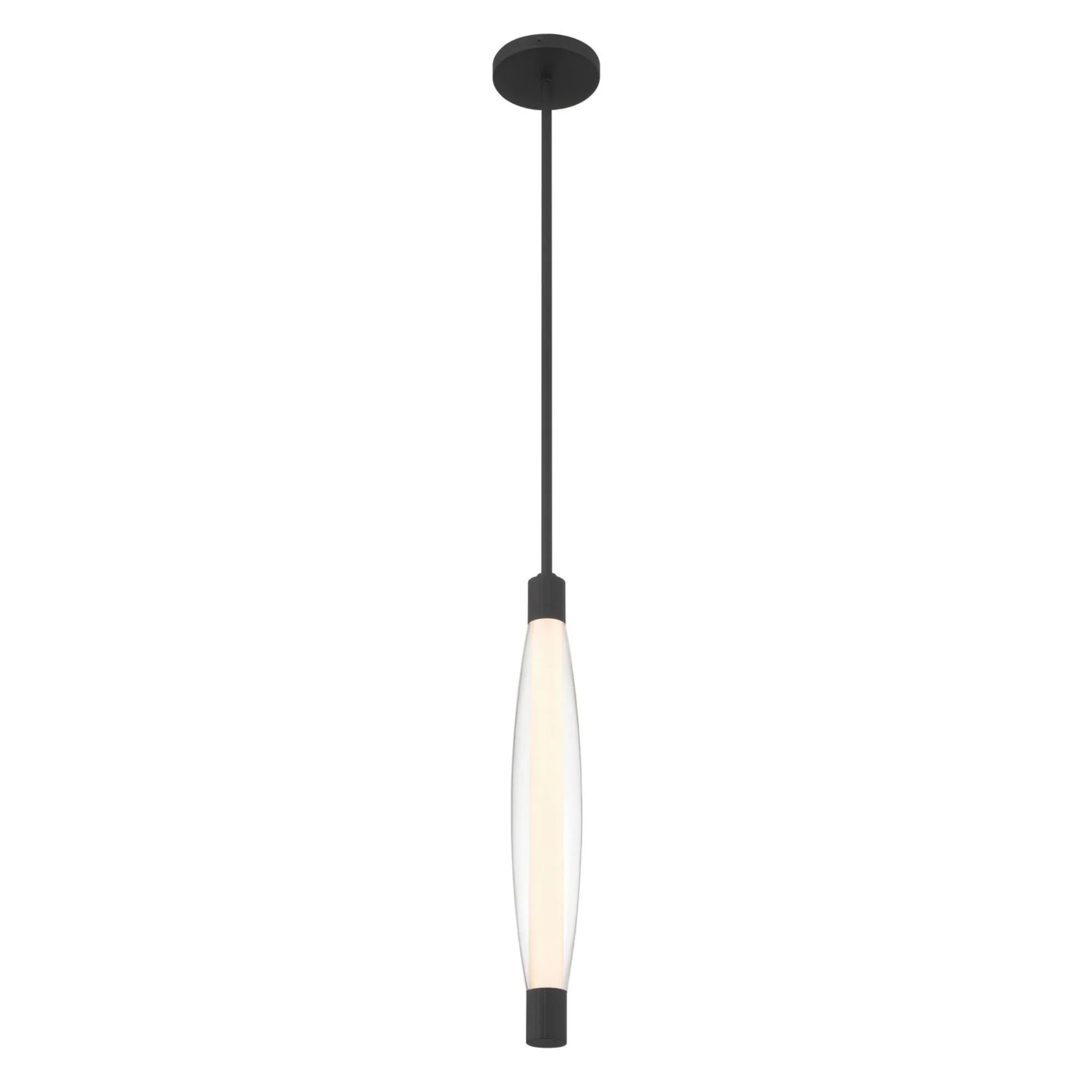 Verto 3" LED Pendant, Dark Matte Black Finish - Bees Lighting