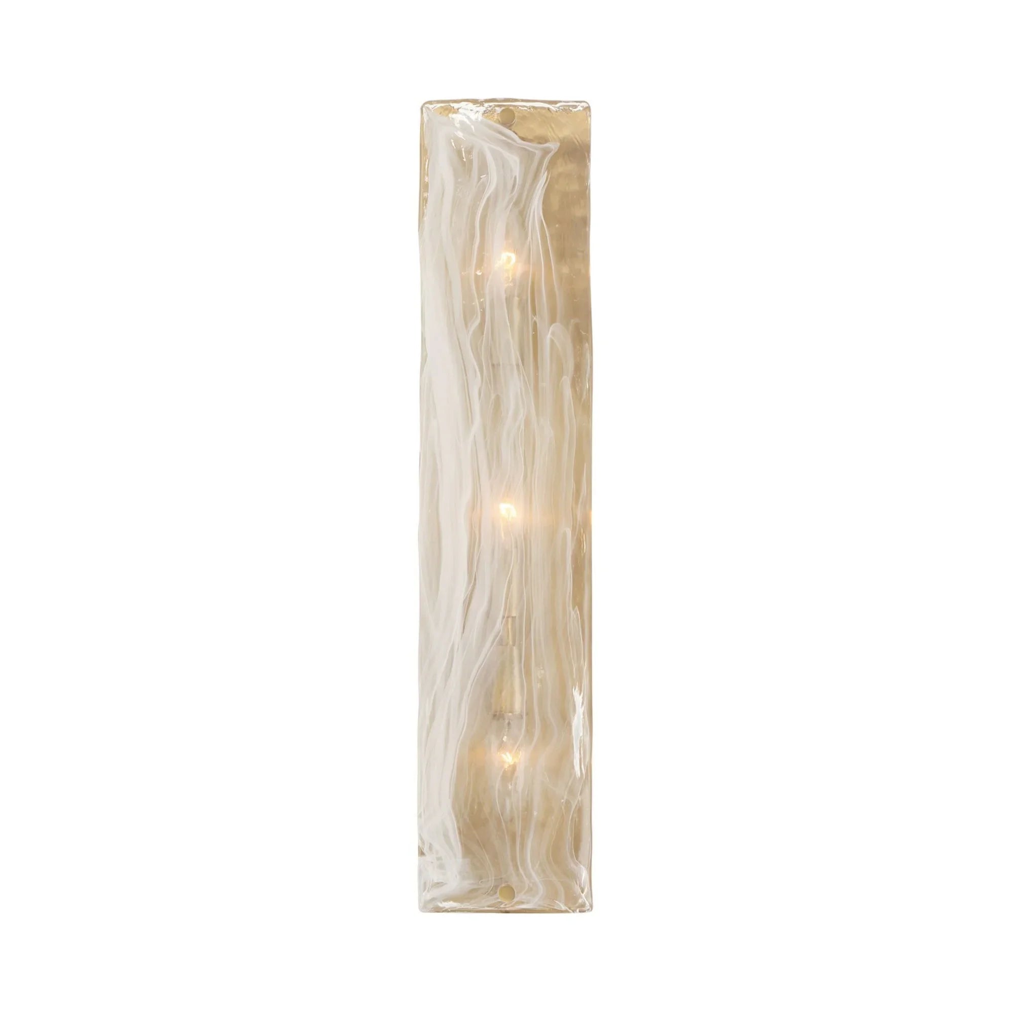 Veil 22" 3-Light Bathroom Vanity Light, Legacy Brass Finish - Bees Lighting