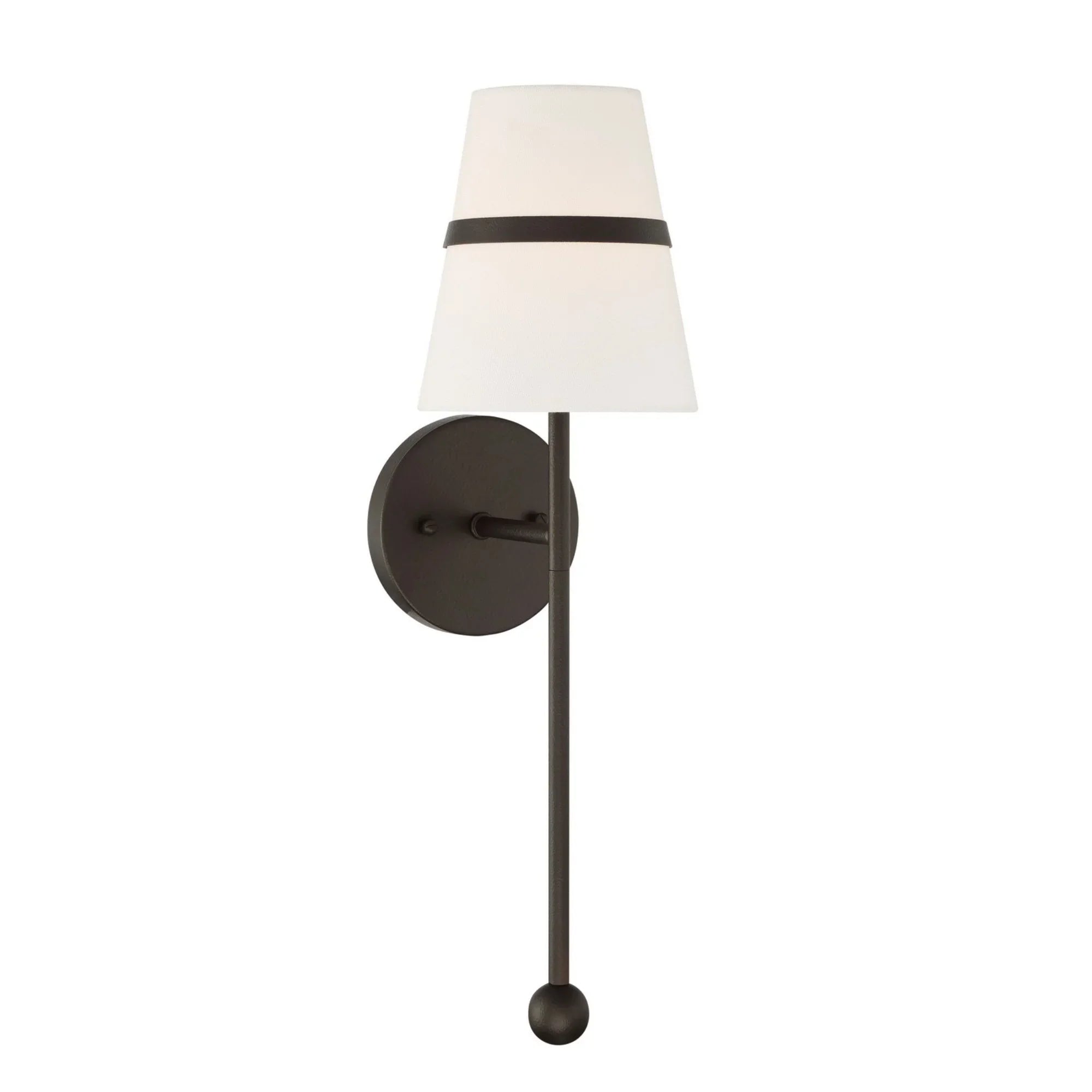 Althia 20" Wall Sconce, Textured Dark Bronze Finish - Bees Lighting