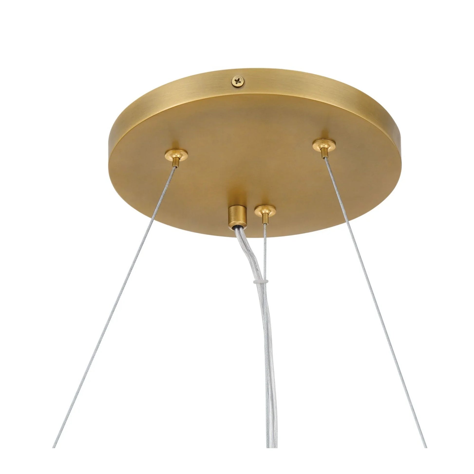 Flare 34" 9-Light Pendant, Sand White Finish - Bees Lighting