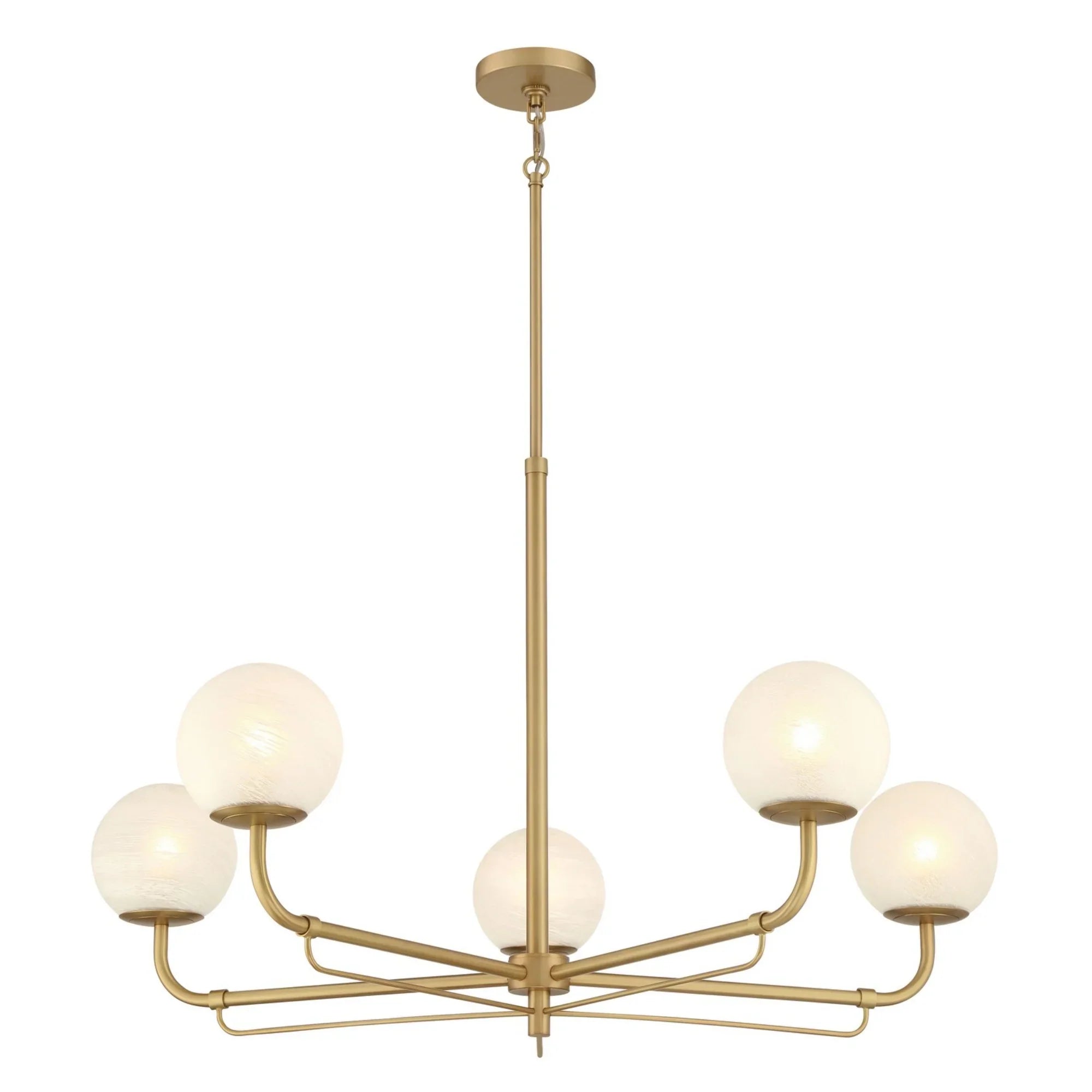Whitehall 38" 5-Light Chandelier, Legacy Brass Finish - Bees Lighting