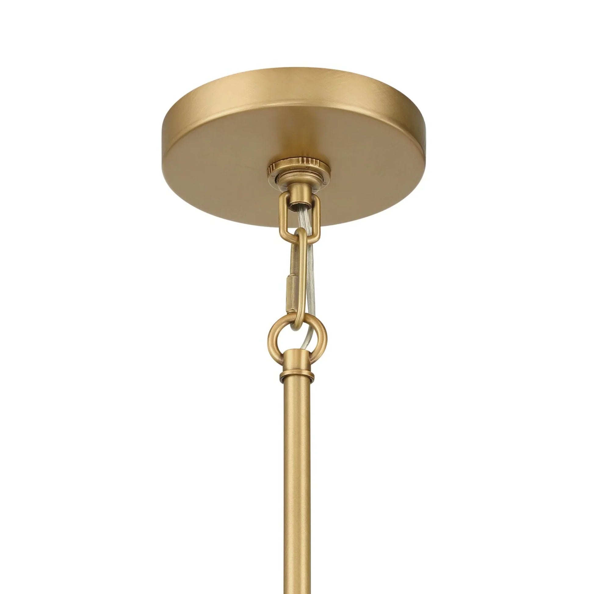 Whitehall 46" 6-Light Island Light, Legacy Brass Finish - Bees Lighting