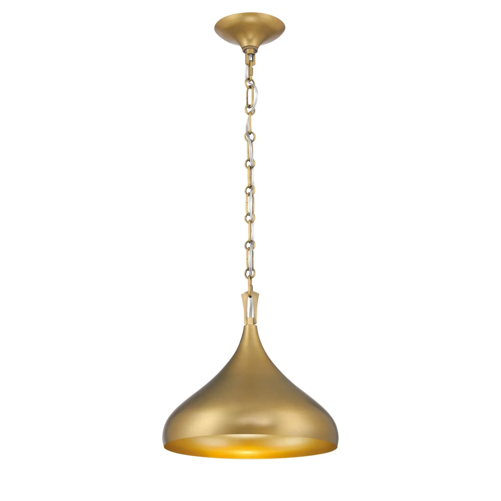 Cedar Lane 13" Pendant, Legacy Brass Finish - Bees Lighting