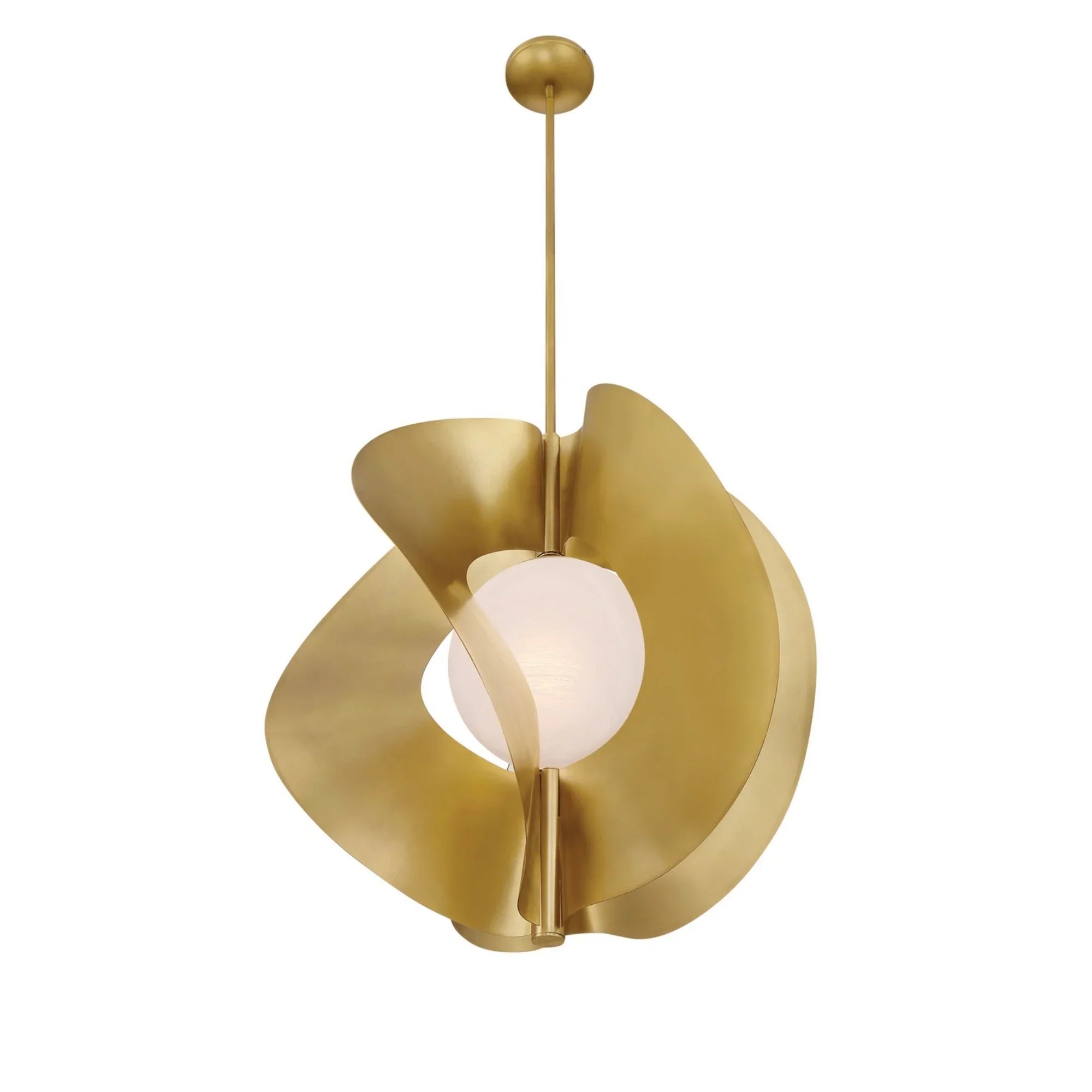 Gloria 25" Pendant, Legacy Brass Finish - Bees Lighting