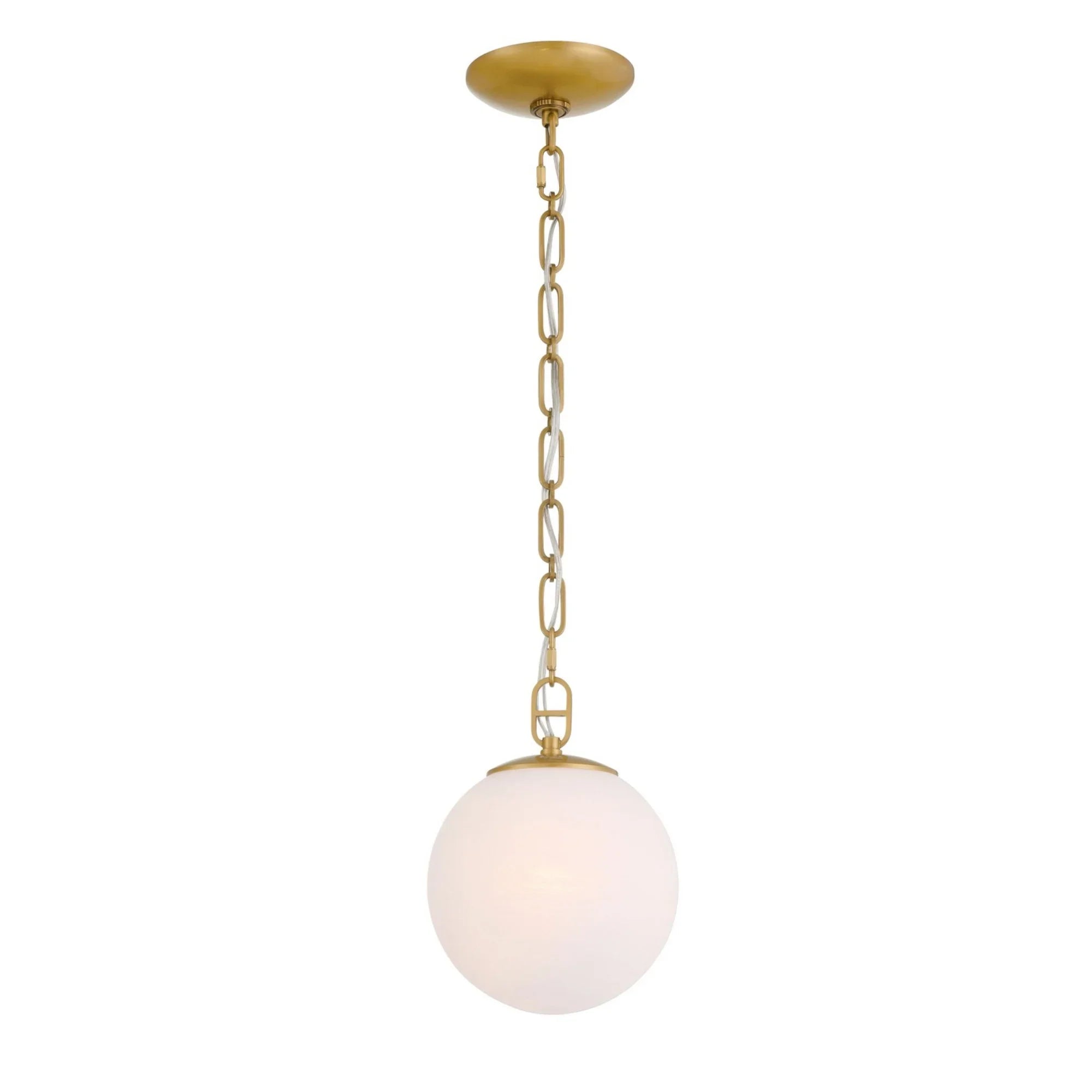 Marbelle 7" Pendant, Legacy Brass Finish - Bees Lighting