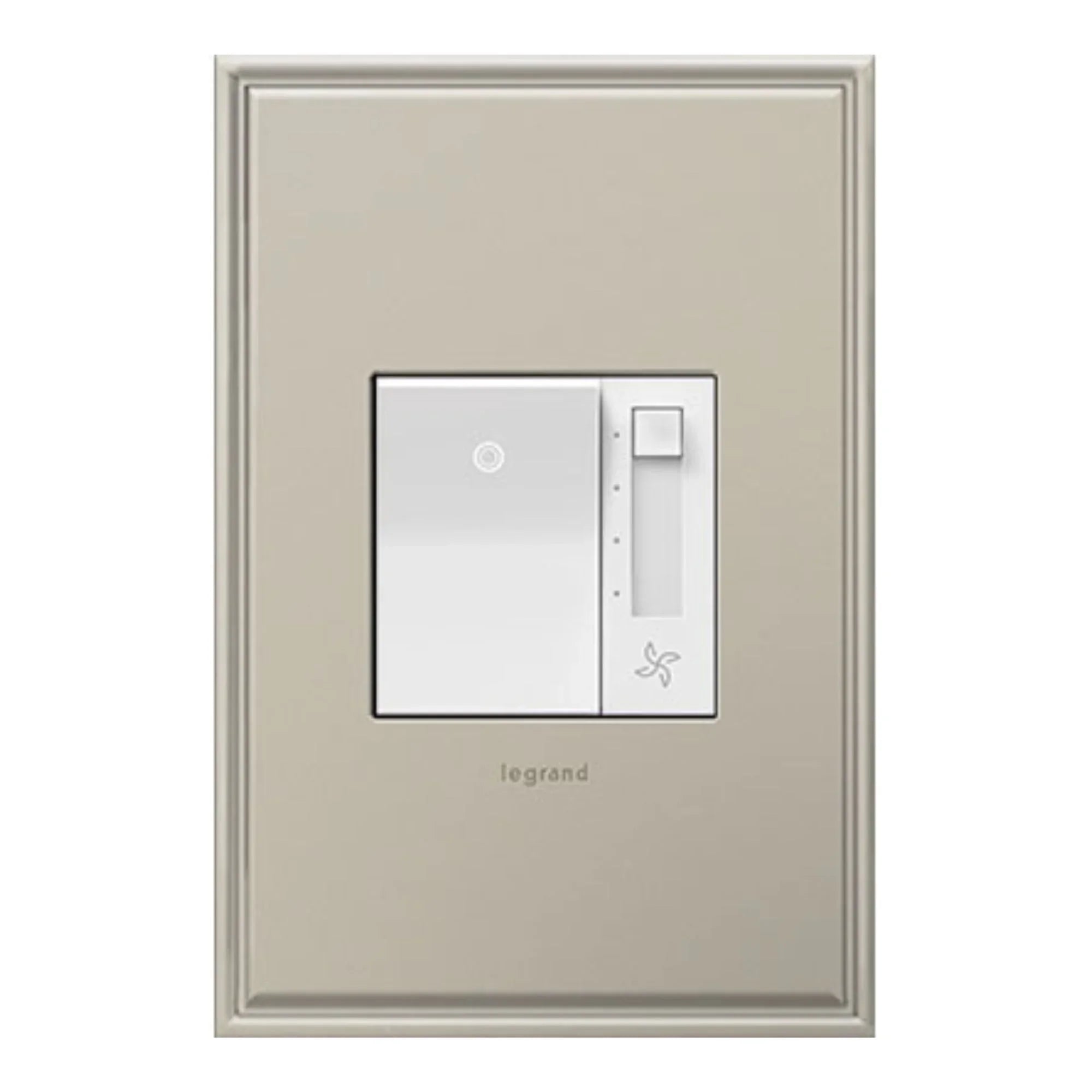 adorne 1.6-Amp Paddle Fan Speed Control Switch, Single Pole/3-Way, White - Bees Lighting