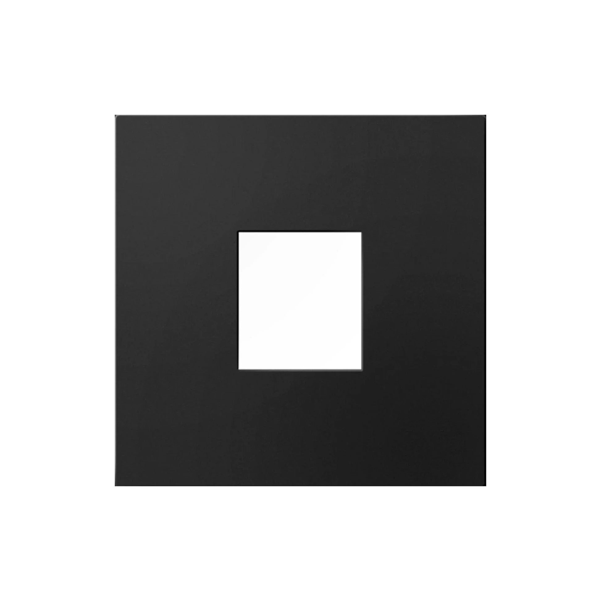 adorne 1-Port Keystone Wall Frame, Graphite - Bees Lighting