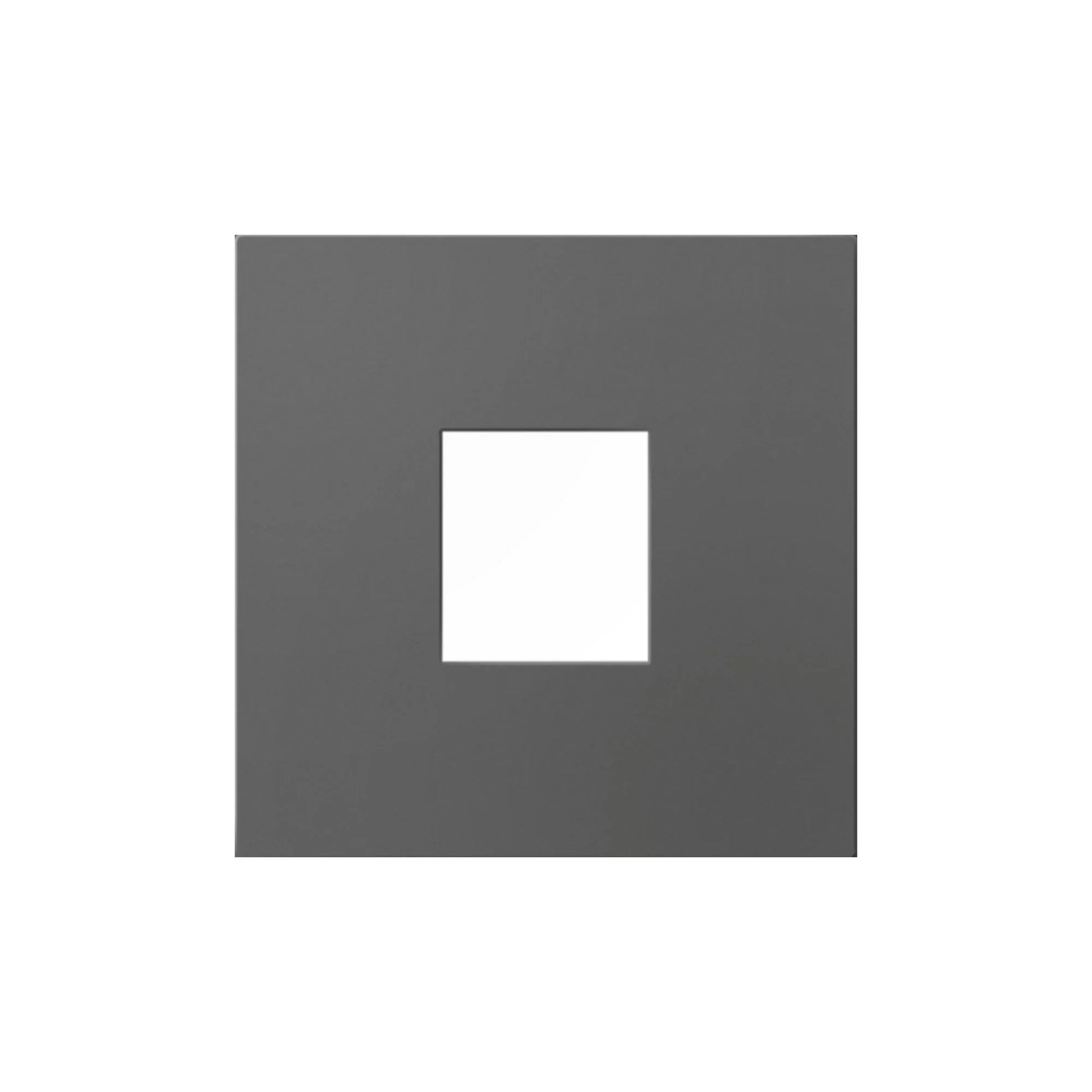 adorne 1-Port Keystone Wall Frame, Magnesium - Bees Lighting